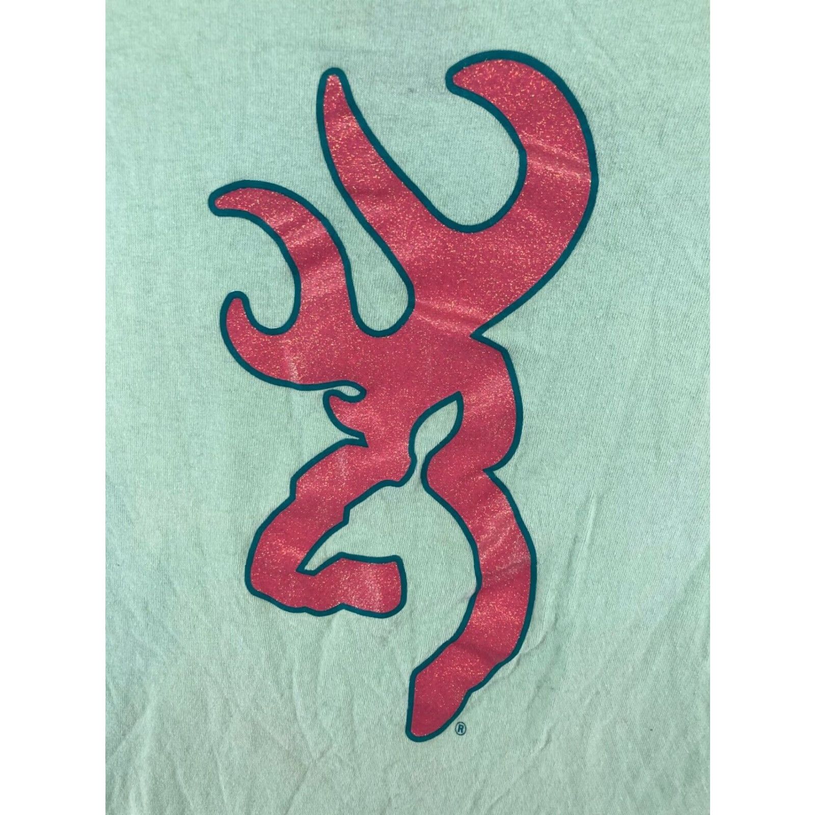 Vintage Browning Womens Shirt Small Green Outdoor Crewneck Cotton Jersey T‑Shirt - Casual, All Seasons, Regular Fit, 3/4 Sleeve? Wait. Size S / US 4 / IT 40 - 7 Thumbnail