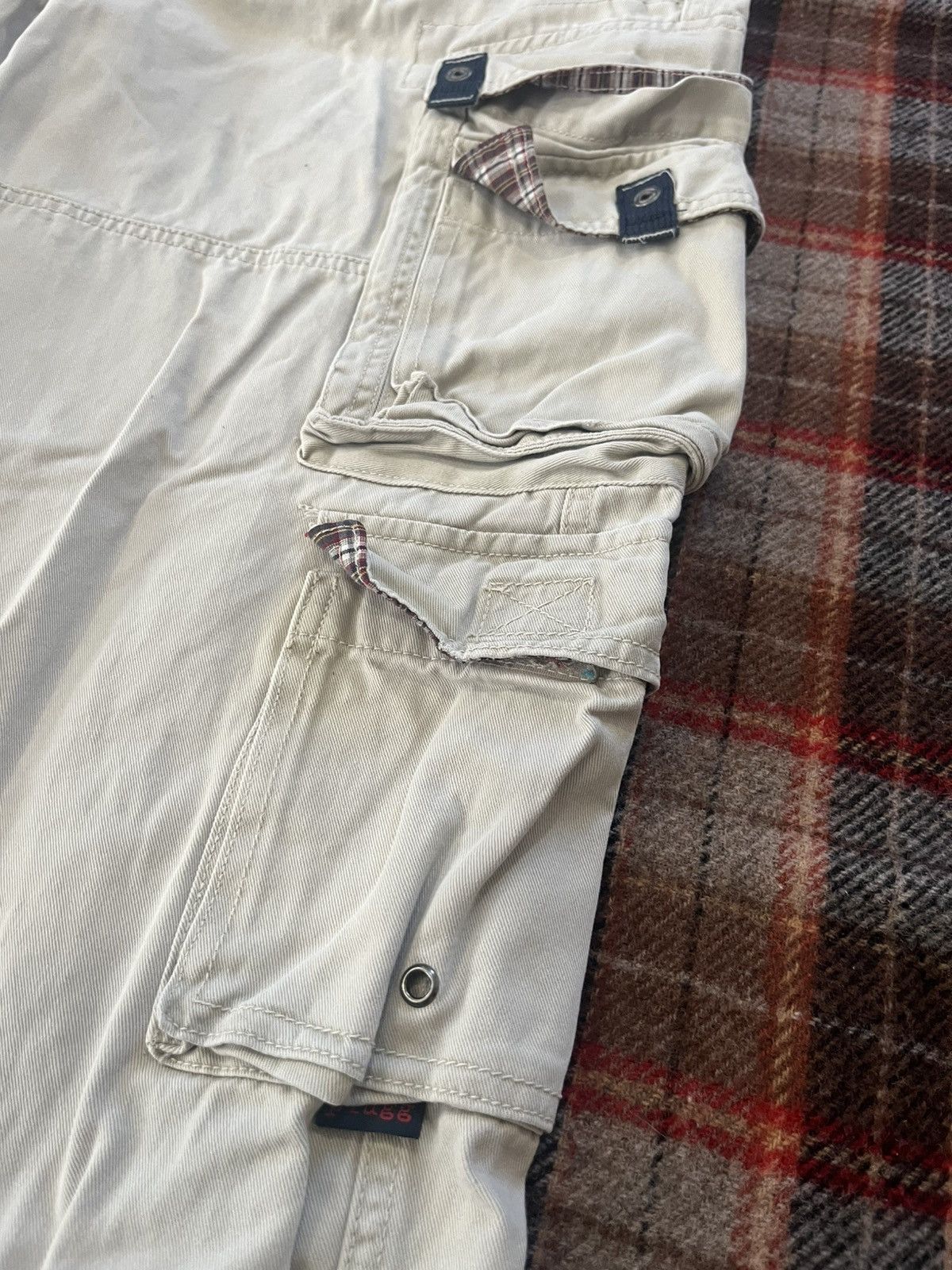 JNCO Vintage 90’s Super Baggy Wide Leg PLUGG Cargo Jeans Pants Size US 36 / EU 52 - 3 Thumbnail