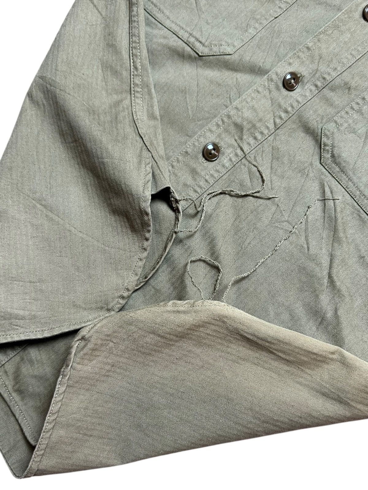 Buzz Rickson's Buzz Ricksons HBT Work Shirt CURTISS ELECTRIC PROPELLERS Size US S / EU 44-46 / 1 - 7 Thumbnail