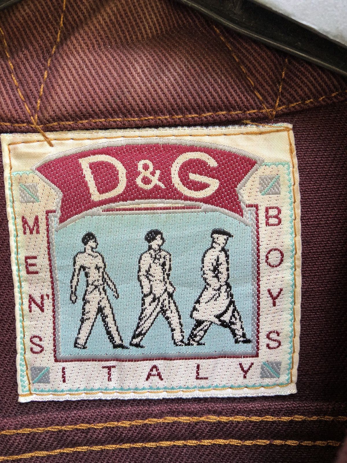 Dolce & Gabbana × Vintage Dolce & Gabbana Mens Boys Cropped Denim Jacket Size US M / EU 48-50 / 2 - 6 Thumbnail
