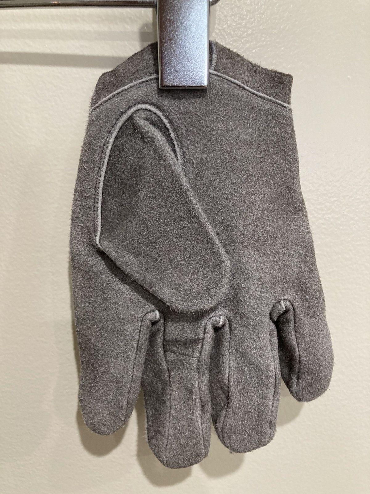Takahiromiyashita The Soloist. Deer suede gloves Size ONE SIZE - 7 Thumbnail