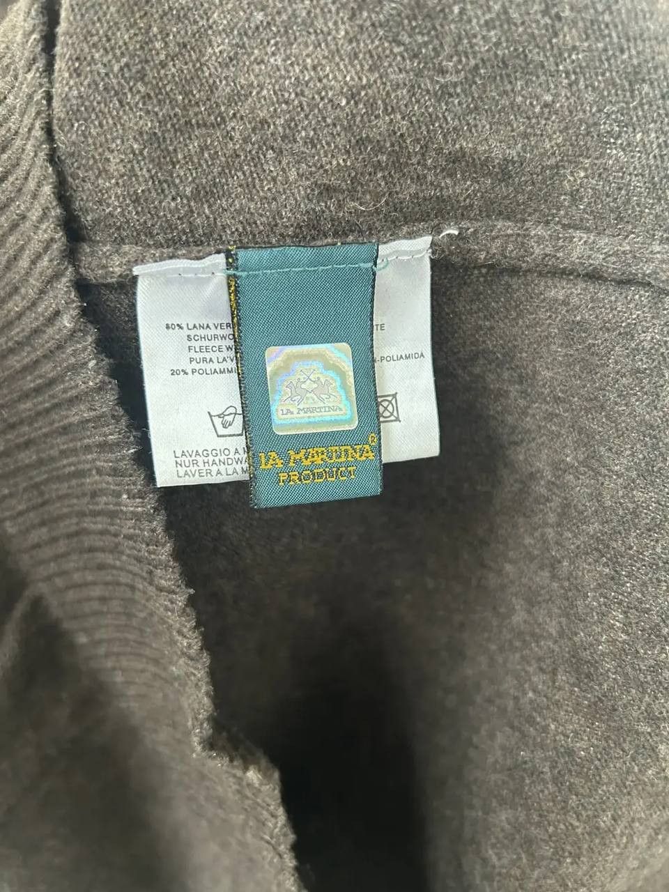 La Martina La Martina wool v neck sweater #166 Size XL / US 12-14 / IT 48-50 - 3 Thumbnail