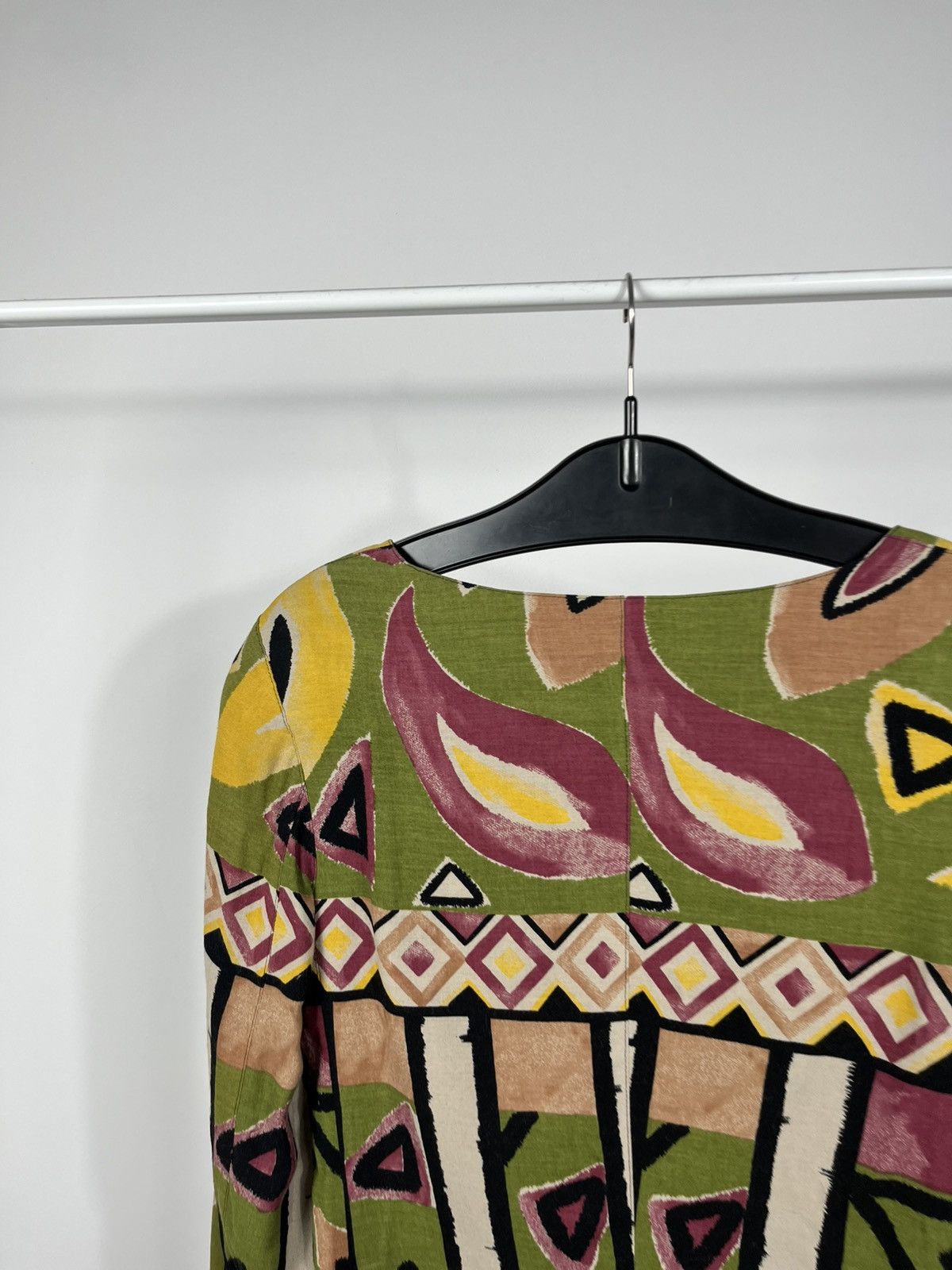 Wolford Wolford Vintage Abstract Blouse UK 12 Made in Austria Size M / US 6-8 / IT 42-44 - 14 Thumbnail