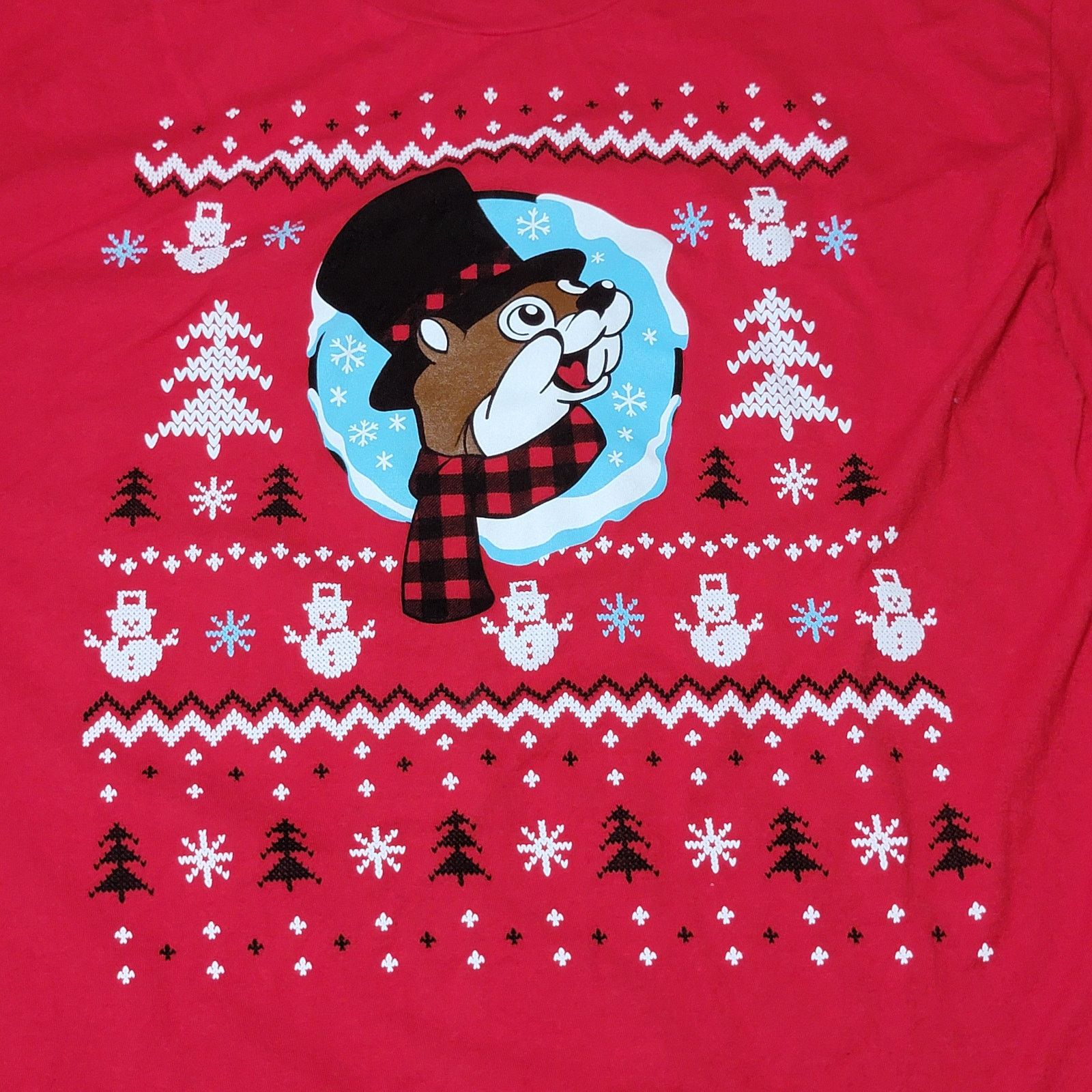 Other Buc-ee's Unisex Christmas Tee "Worth Melting For" - Size 2XL Size US XXL / EU 58 / 5 - 2 Thumbnail
