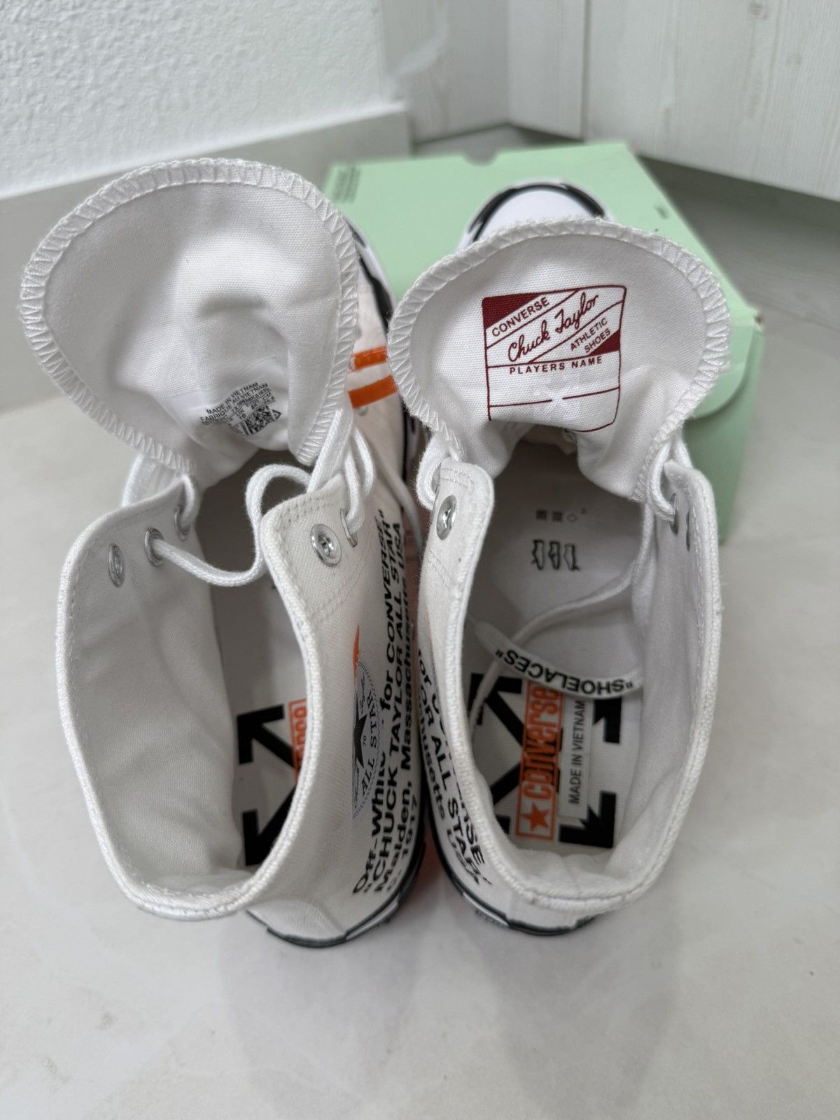 Converse × Off-White Converse Chuck Taylor All Star 70 Hi Off-White Size: US M 10 Size US 10 / EU 43 - 14 Thumbnail