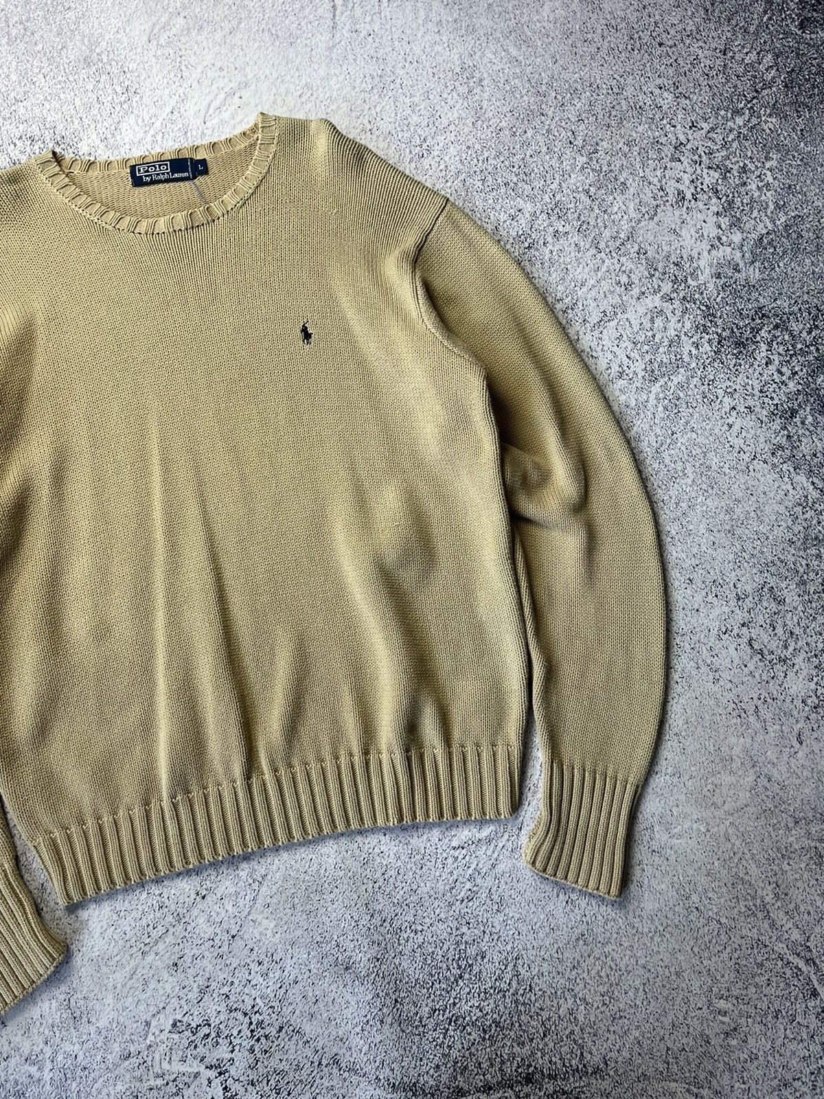 Polo Ralph Lauren Mens Vintage Polo Ralph Lauren knitted Sweater luxury Size US L / EU 52-54 / 3 - 4 Thumbnail