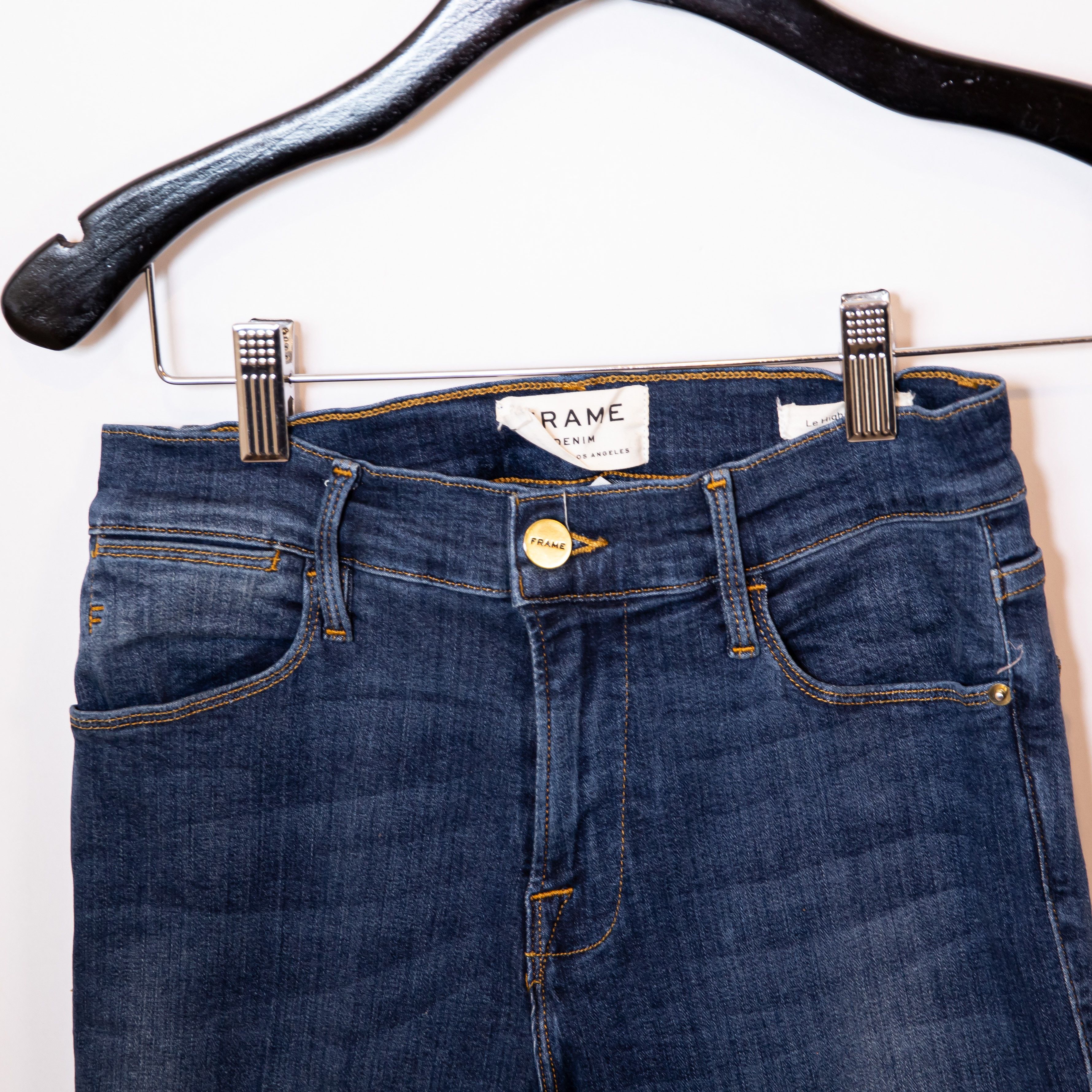 Frame Frame Denim Women's Le High Skinny Cotton Stretch Size 25" / US 0 / IT 36 - 2 Thumbnail