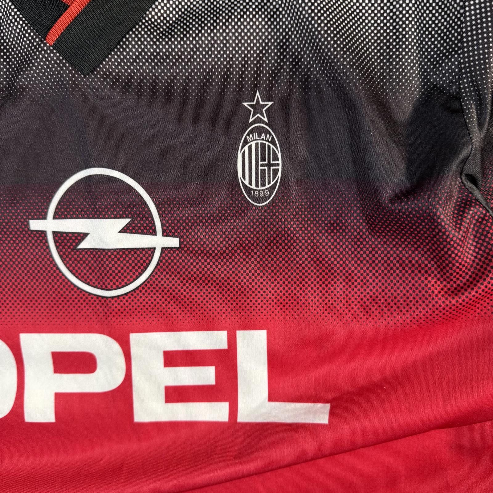 Other Vintage AC Milan Opel Soccer Jersey XL Red Size US XL / EU 56 / 4 - 2 Thumbnail