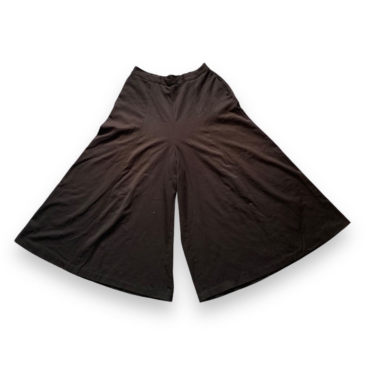 Japanese Brand × Vintage × Yohji Yamamoto Rare Japanese Brand Niko and Ultra Wide Leg Pleated Pants Size US 34 / EU 50 - 2 Thumbnail