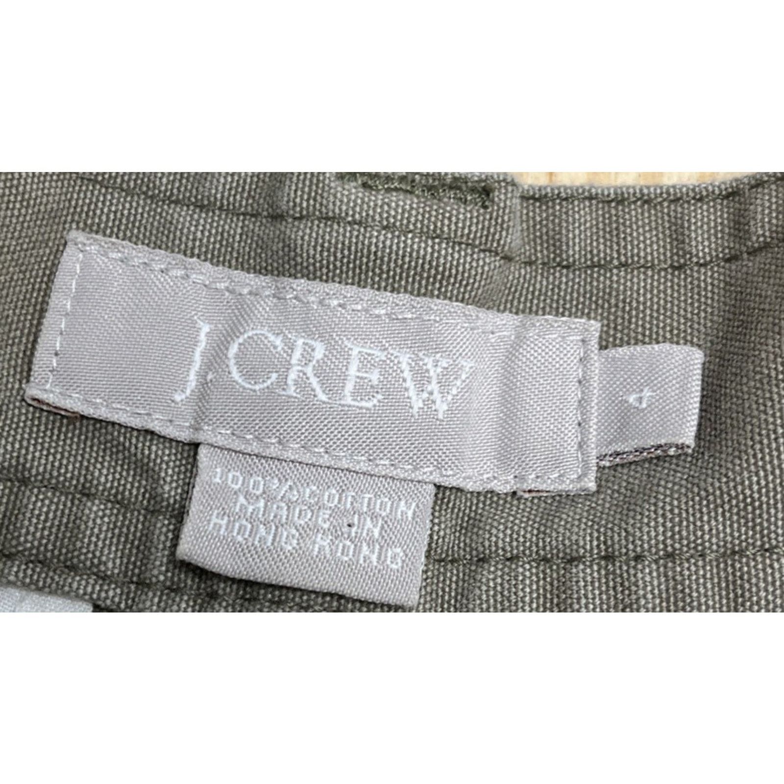 J.Crew J Crew Women's Shorts Sz 4 Khaki Brown Zipper Pockets Cotton Size 27" / US 4 / IT 40 - 3 Thumbnail