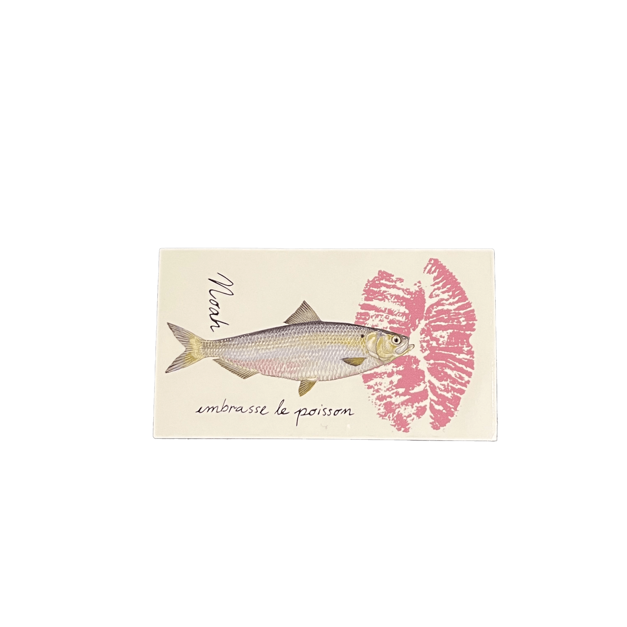 Noah Noah Kiss The Fish Sticker Size ONE SIZE - 1 Preview