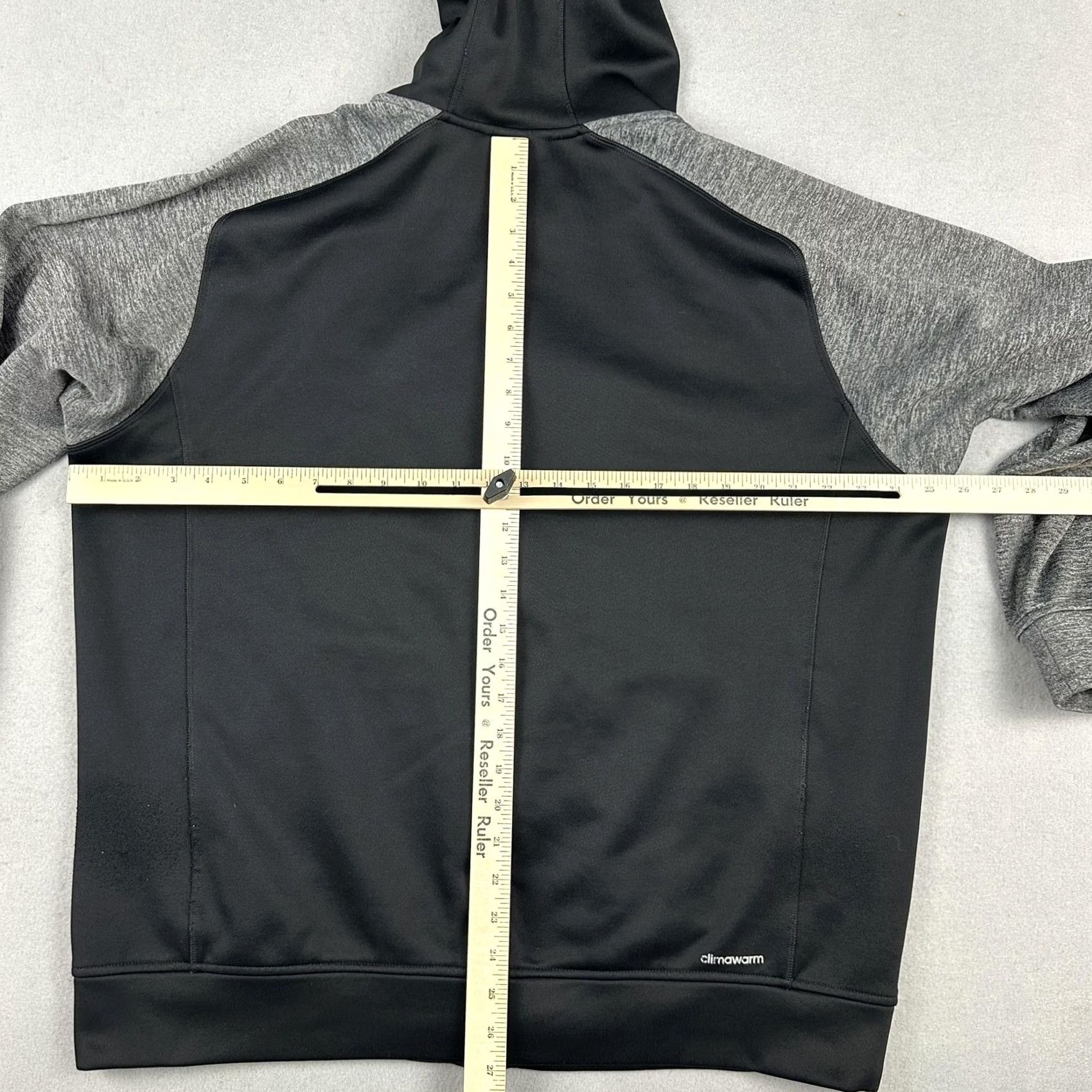 Adidas Adidas Climawarm Hoodie Men XL Black Full Zip Fleece Sweatshirt Training Size US XL / EU 56 / 4 - 5 Thumbnail