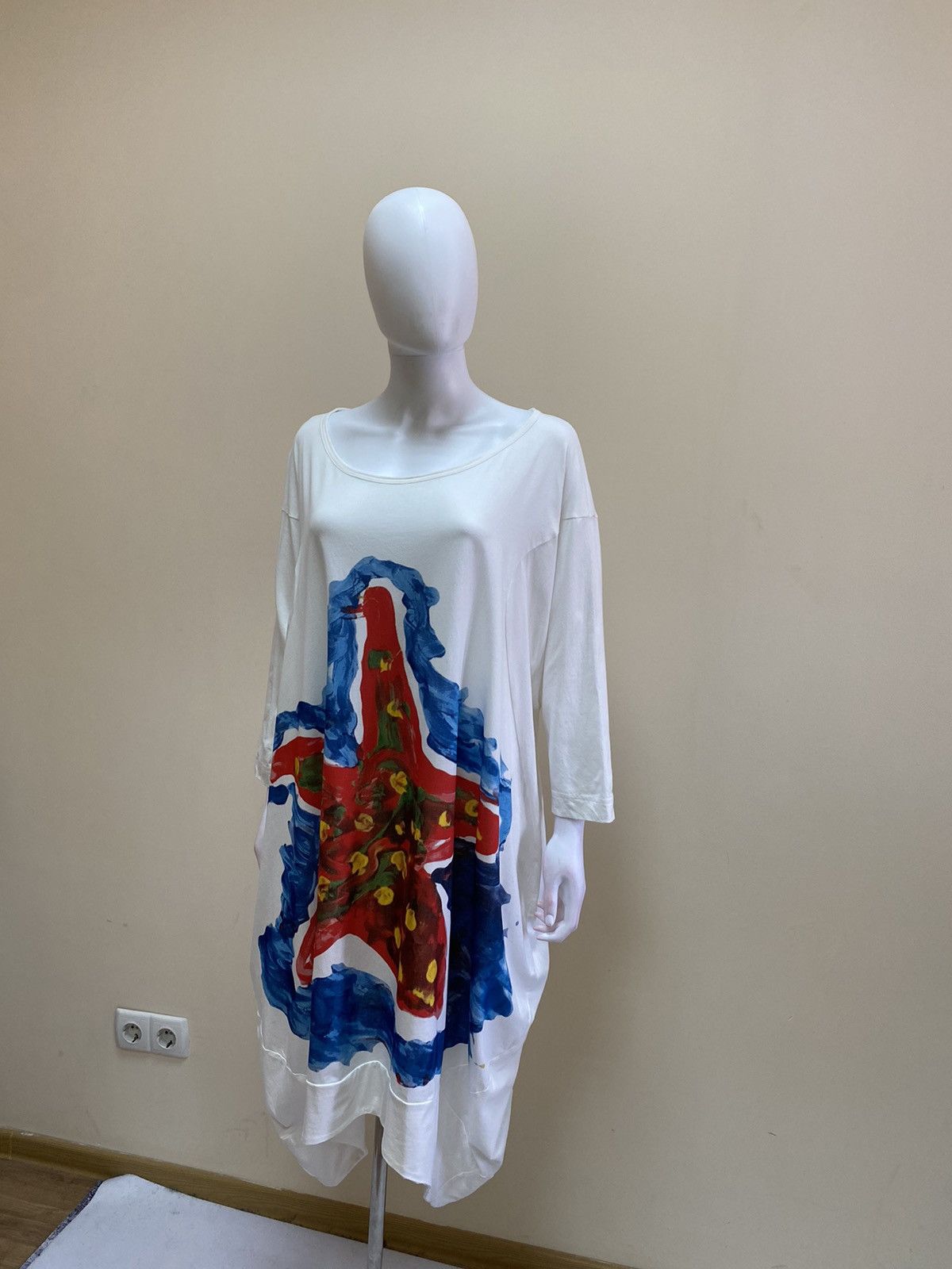 Rundholz Rundholz Dip Multicolor Oversized Balloon Knee Length Dress Size S / US 4 / IT 40 - 2 Thumbnail