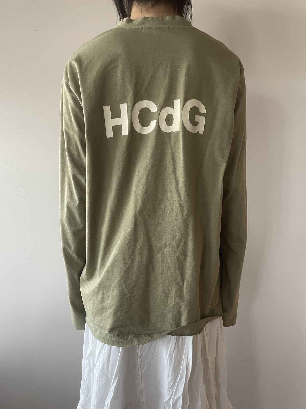 Comme Des Garçons Homme Back logo cardigan