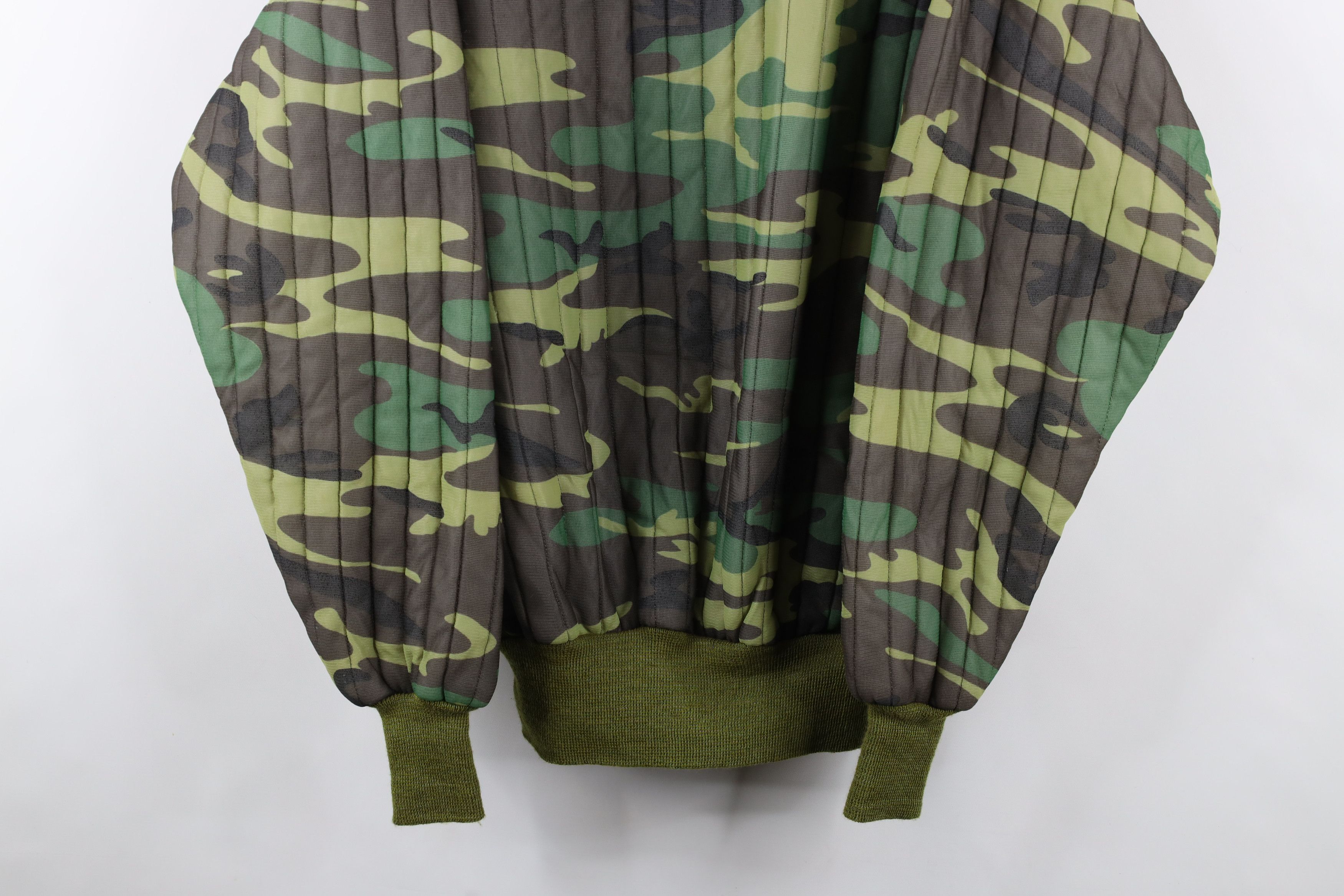 Vintage Vintage 70s Streetwear Thermal Camouflage Sweatshirt USA Size US XXL / EU 58 / 5 - 3 Thumbnail