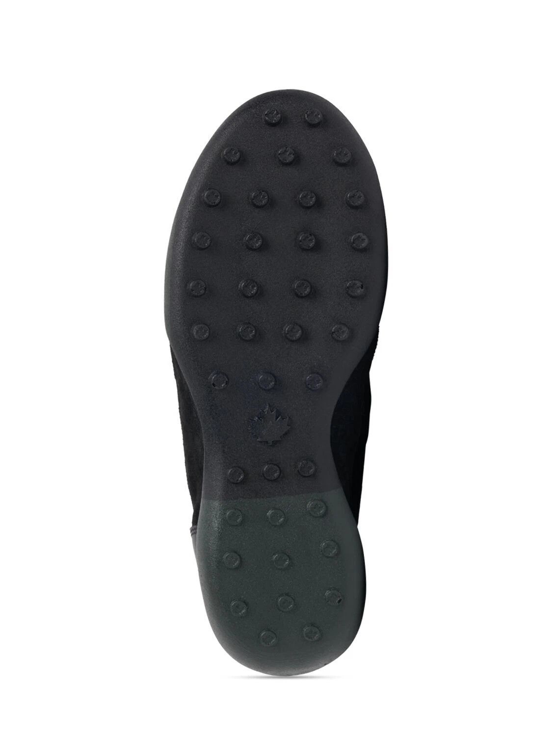 Dsquared2 DSQUARED2 Soccer Black Leather Low Top Sneakers New Size US 6 / EU 39 - 4 Thumbnail