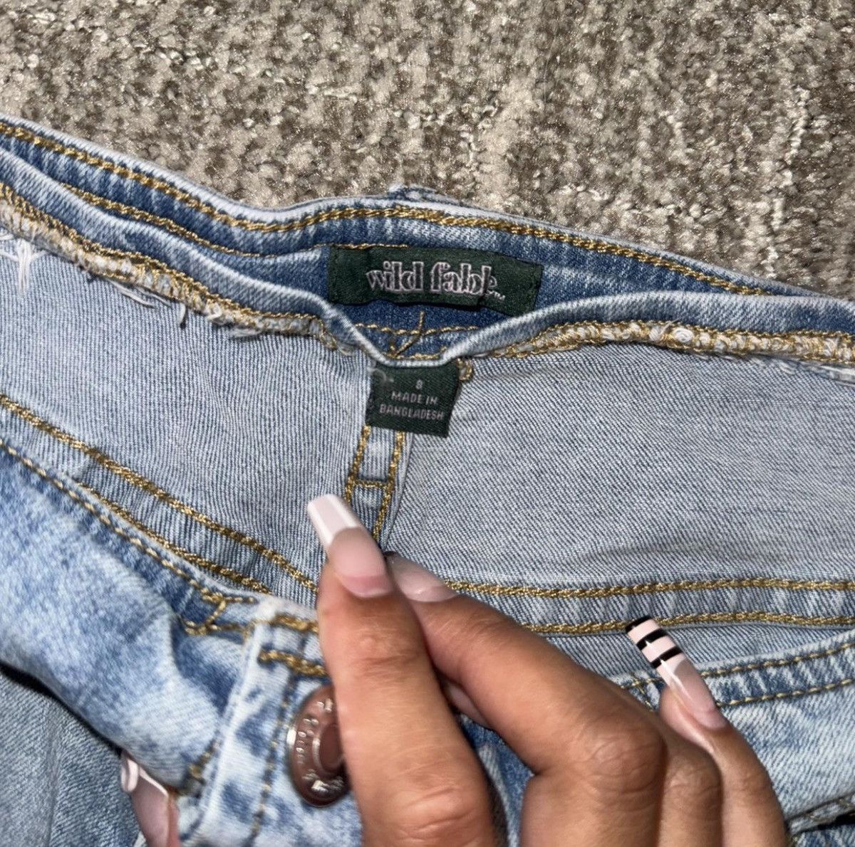 Other wild fable baby blue denim shorts Size 30" / US 8 / IT 44 - 4 Thumbnail