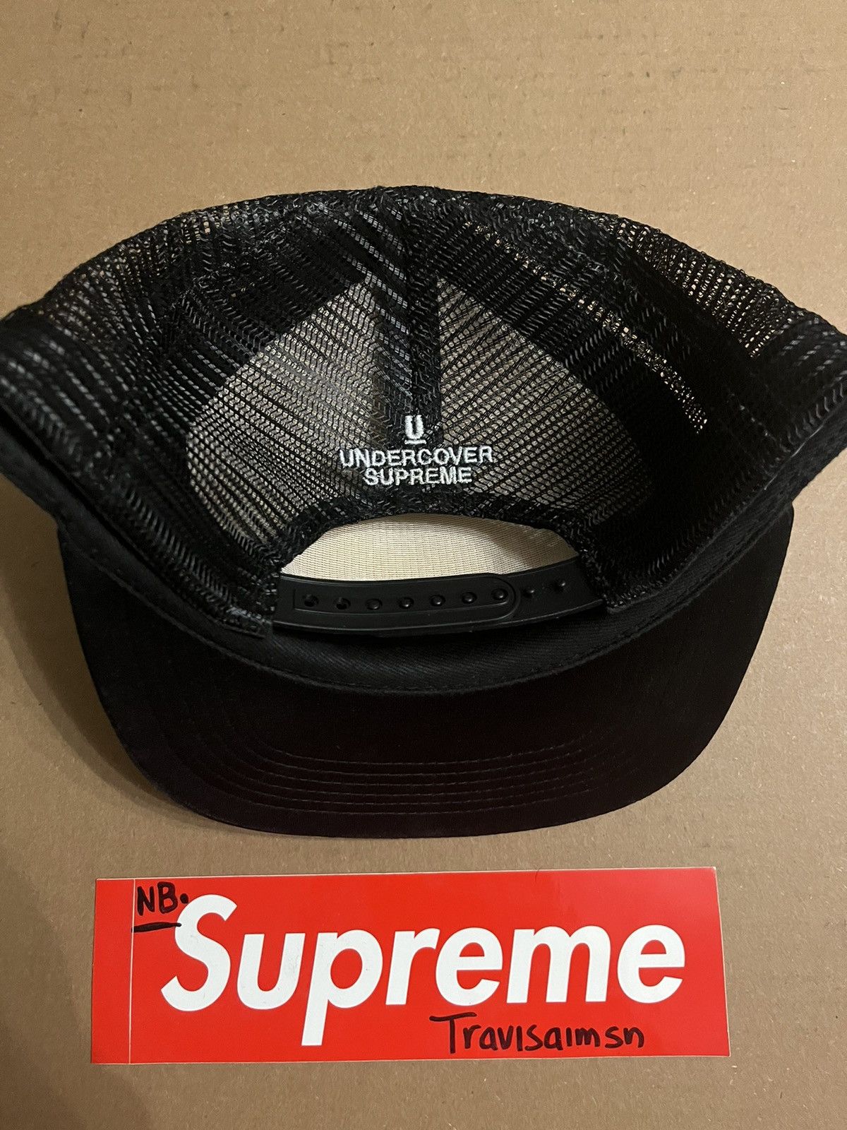 Supreme × Undercover Supreme x Undercover Black 5-Panel Cap Size ONE SIZE - 2 Thumbnail