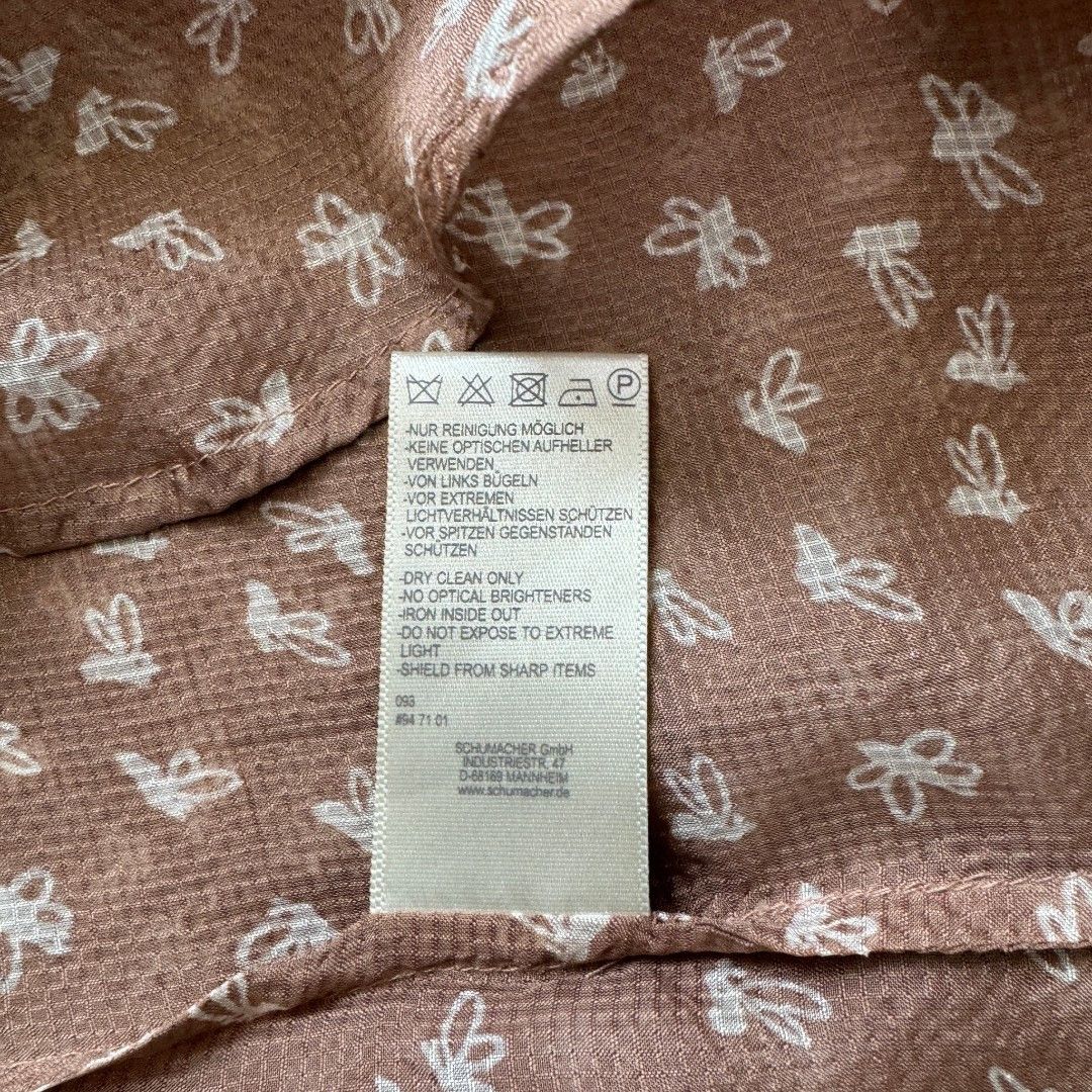 DOROTHEE SCHUMACHER Silk Print Blouse Size S / US 4 / IT 40 - 6 Thumbnail