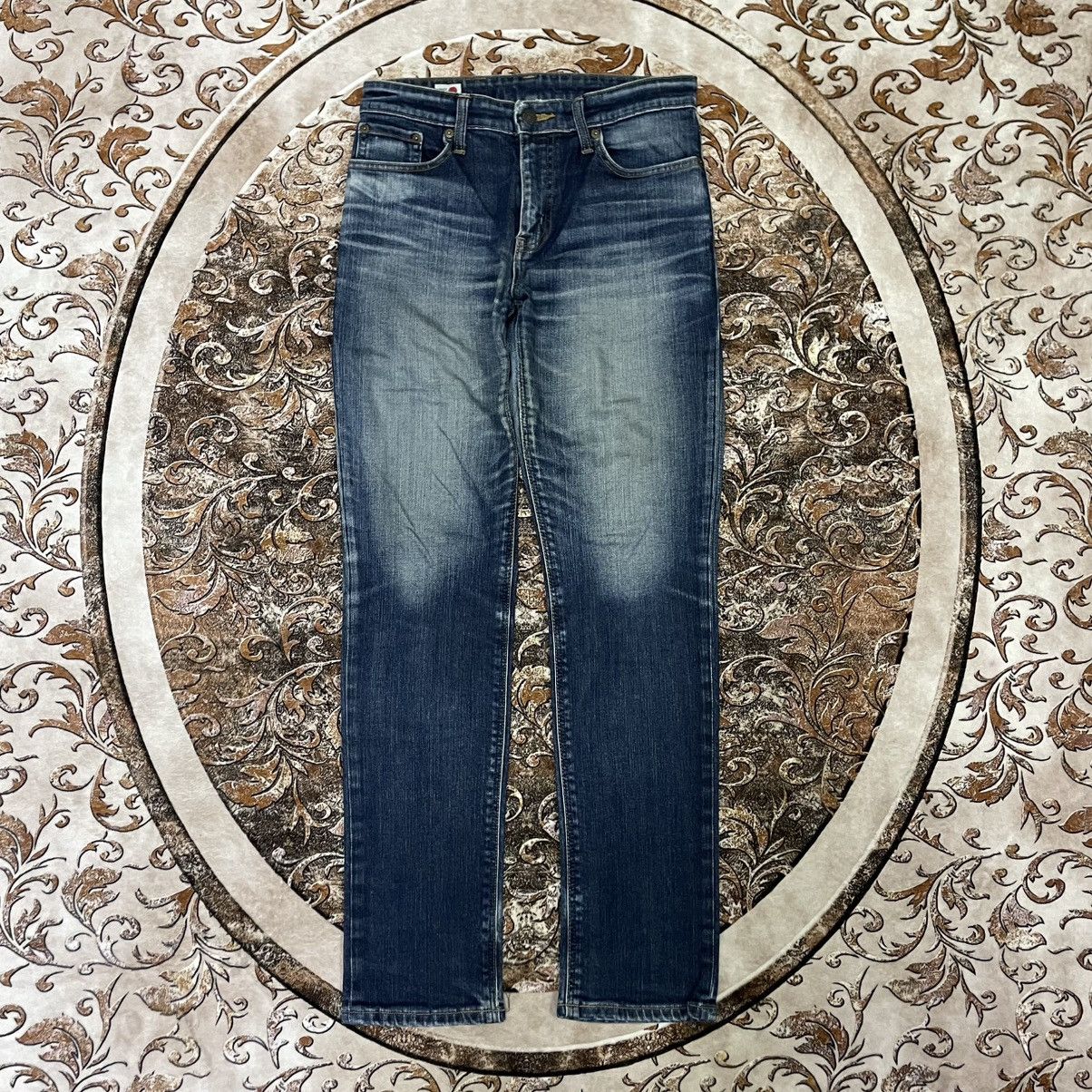 Edwin 🔥Vintage Edwin E50302 Stoned Washed Distress Denim Jeans Size US 30 / EU 46 - 1 Thumbnail