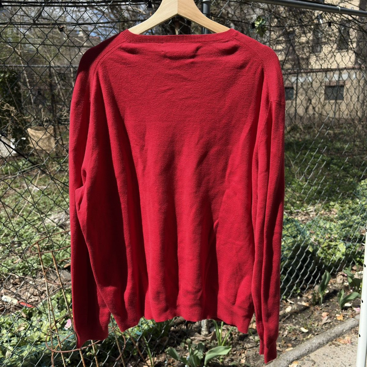 Polo Ralph Lauren Vintage Polo Ralph Lauren V-Neck Sweater Size US L / EU 52-54 / 3 - 2 Thumbnail