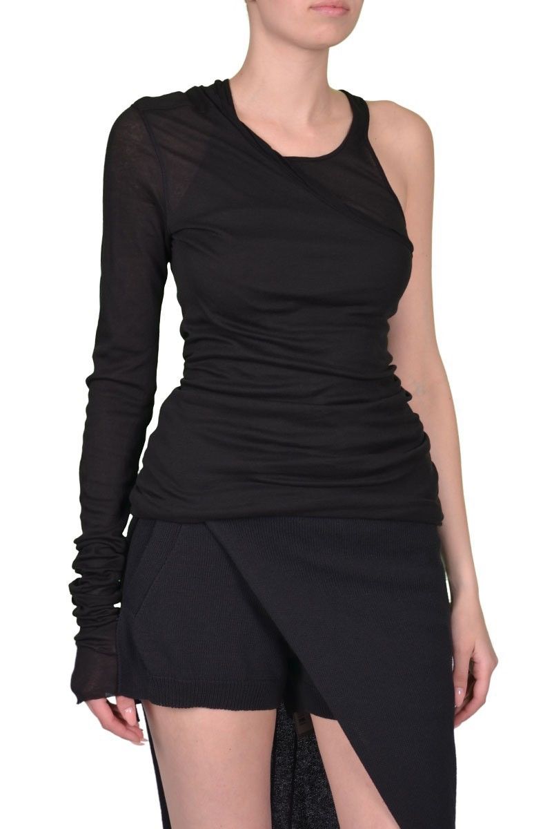 Rick Owens Last Size Rick Owens Viscose Banana Long-Sleeve Top Size S / US 4 / IT 40 - 3 Thumbnail