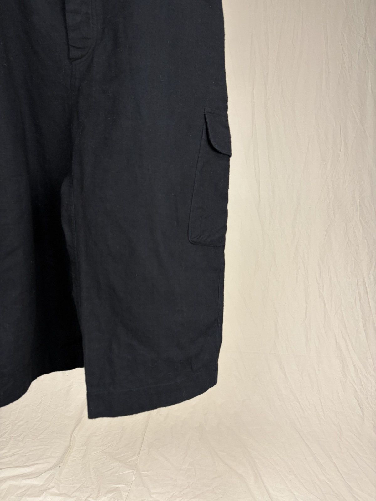 Sandrine Philippe Sandrine Philippe Paris Drop-Crotch Cropped Cargo Pants Size US 32 / EU 48 - 5 Thumbnail
