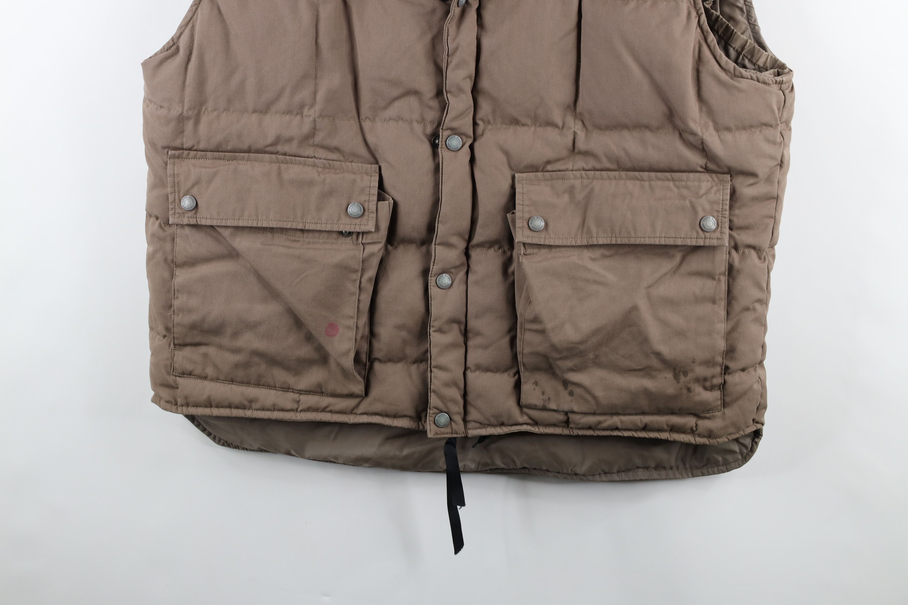 Eddie Bauer × Vintage Vintage 90s Eddie Bauer Down Full Zip Puffer Vest Jacket Size US XL / EU 56 / 4 - 3 Thumbnail