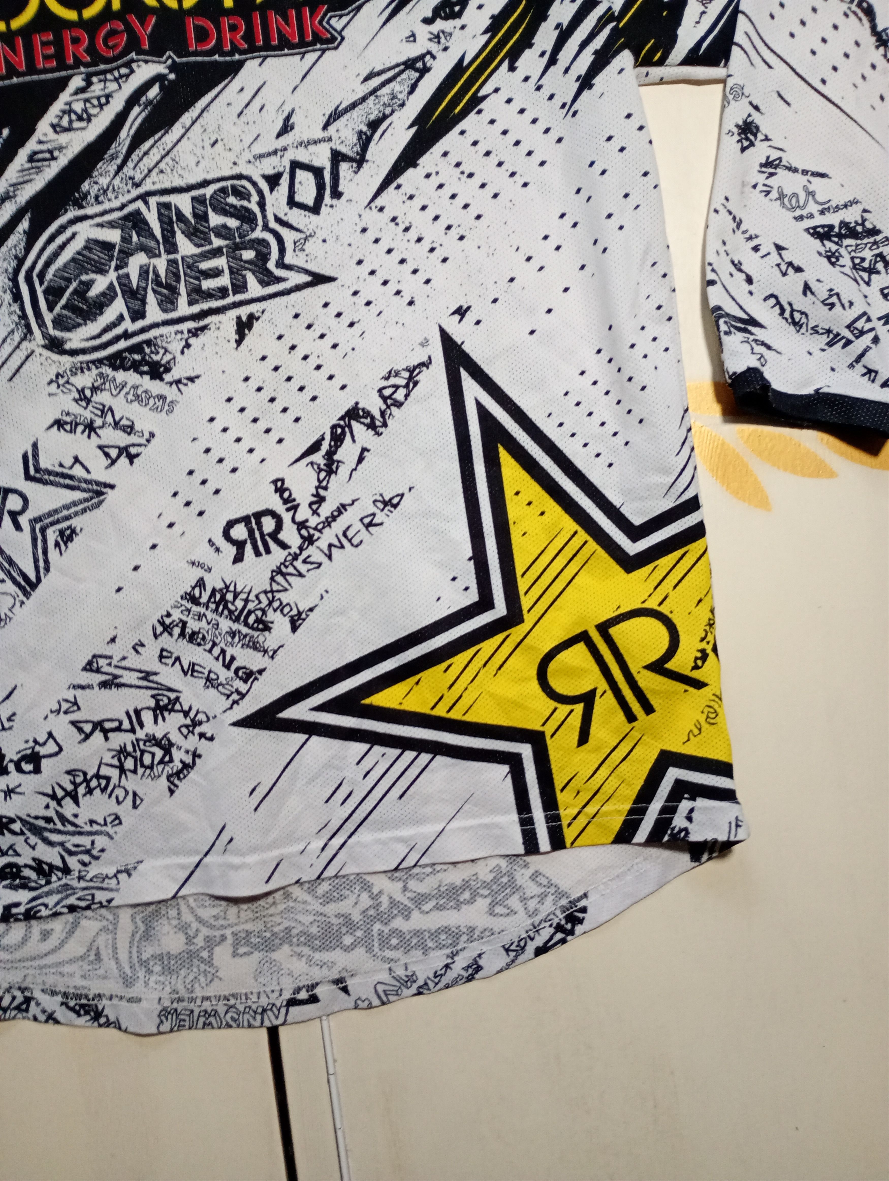 Vintage Answer Racing x Rockstar Motocross Jersey Y2k Size US M / EU 48-50 / 2 - 5 Thumbnail