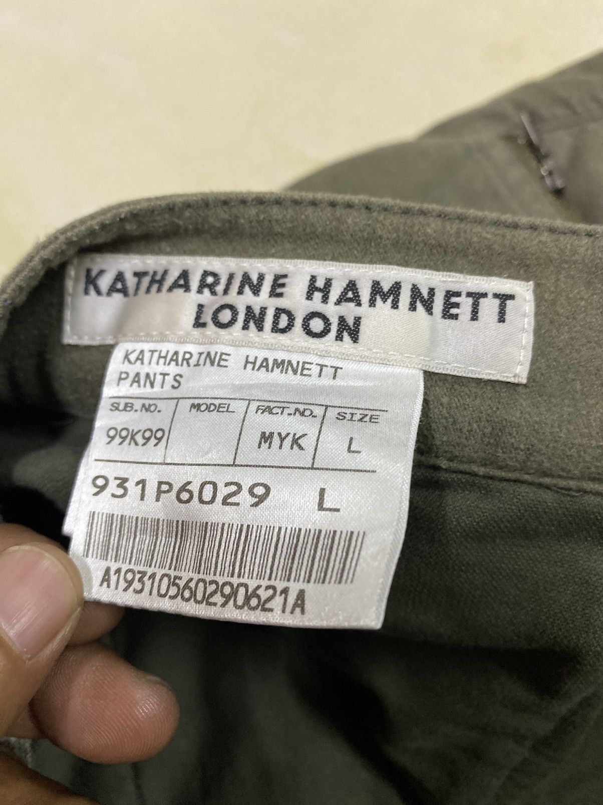 Katharine Hamnett London Katharine Hamnett London Twitch Legs Pants Size US 32 / EU 48 - 9 Thumbnail