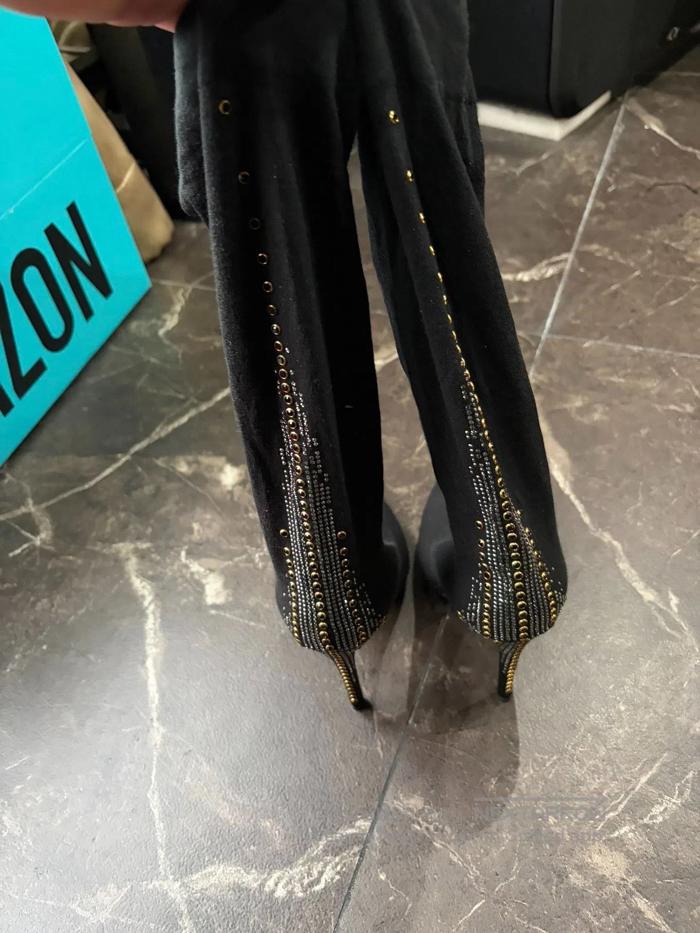 Rene Caovilla Rene Caovilla Black Diamond High. Size US 6 / IT 36 - 1 Thumbnail