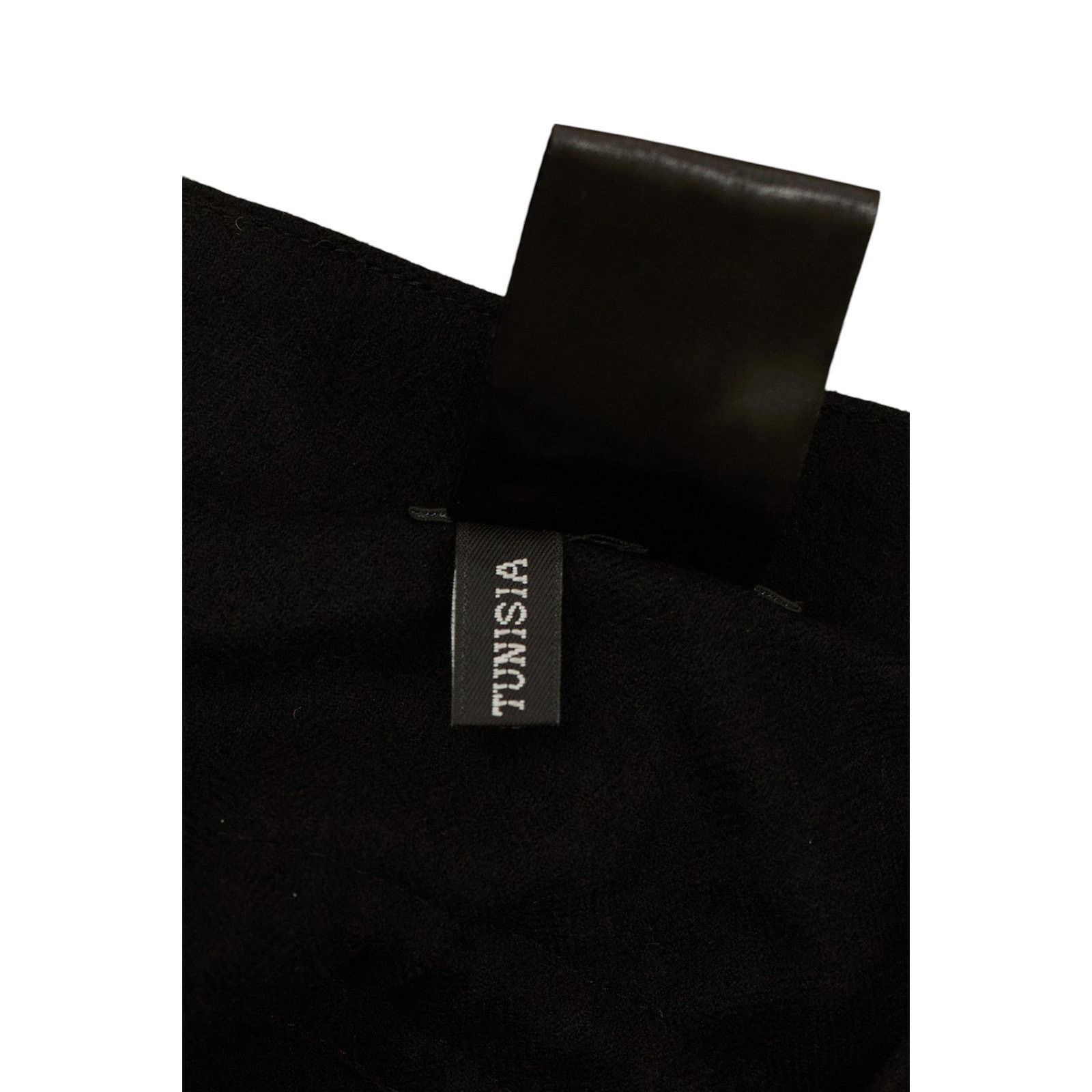 Ann Demeulemeester Black Wool Belted Skirt Size 27" / US 4 / IT 40 - 5 Thumbnail
