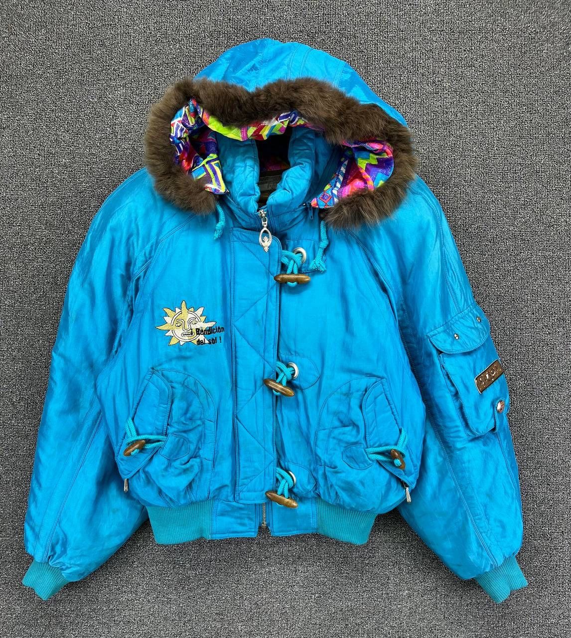 Japanese Brand Vintage Phenix Rare Backhit Fur Hoodie Ski Jacket Size M / US 6-8 / IT 42-44 - 6 Thumbnail