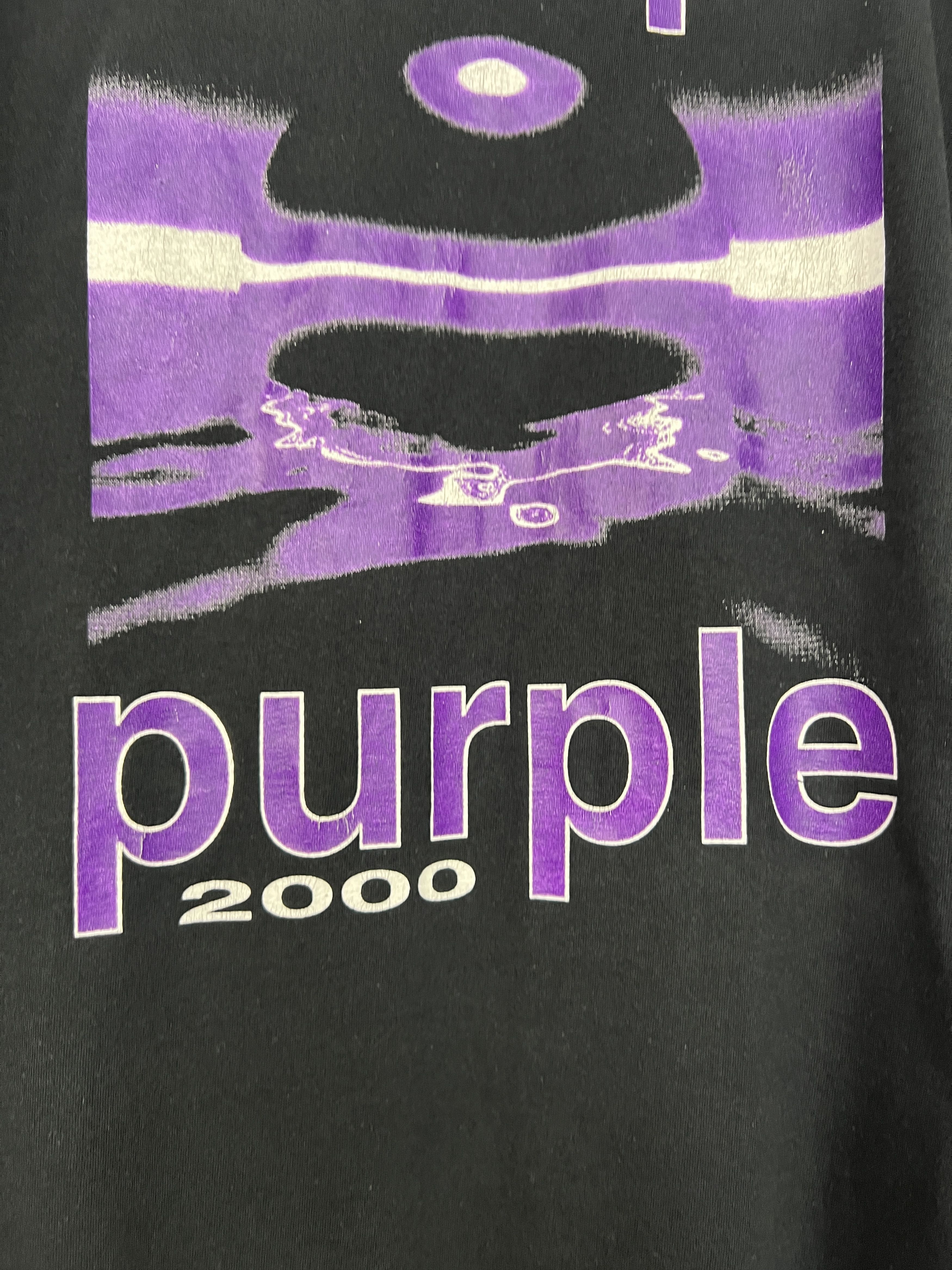 Vintage Vintage 90's Deep Purple Europe Tour Band Tee Over Print Size US XL / EU 56 / 4 - 4 Thumbnail