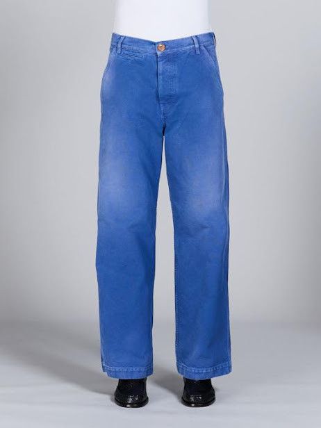Marni oc11z0525 Pants in Blue Size US 30 / EU 46 - 1 Thumbnail