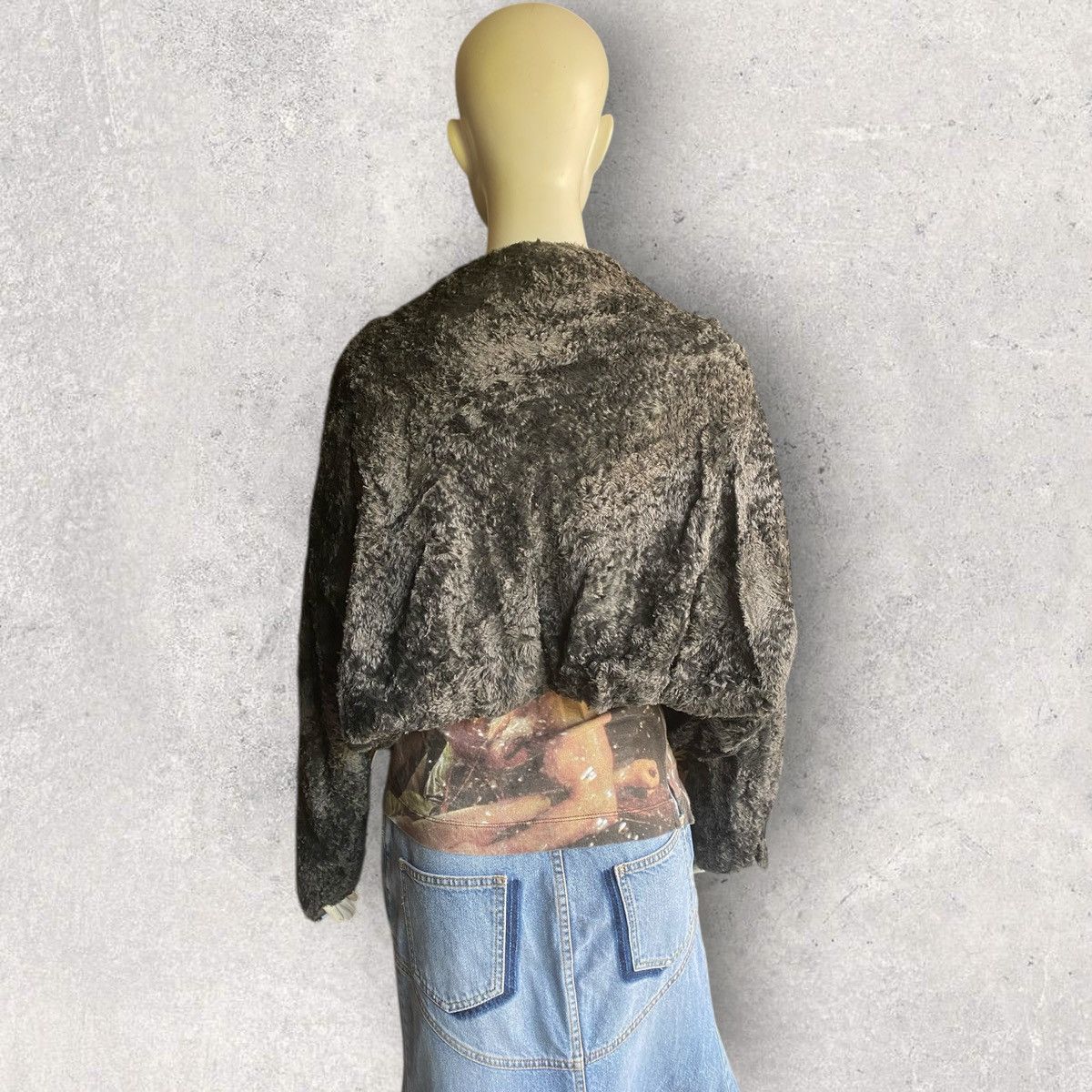 Yohji Yamamoto Fall12 Oversize Shearling Jacket Size S / US 4 / IT 40 - 10 Thumbnail