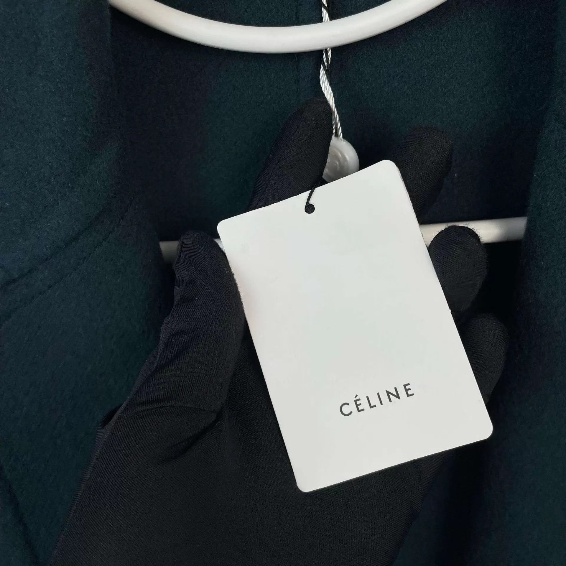 Celine Celine blue cashmere coat 36 NWT Size XS / US 0-2 / IT 36-38 - 7 Thumbnail