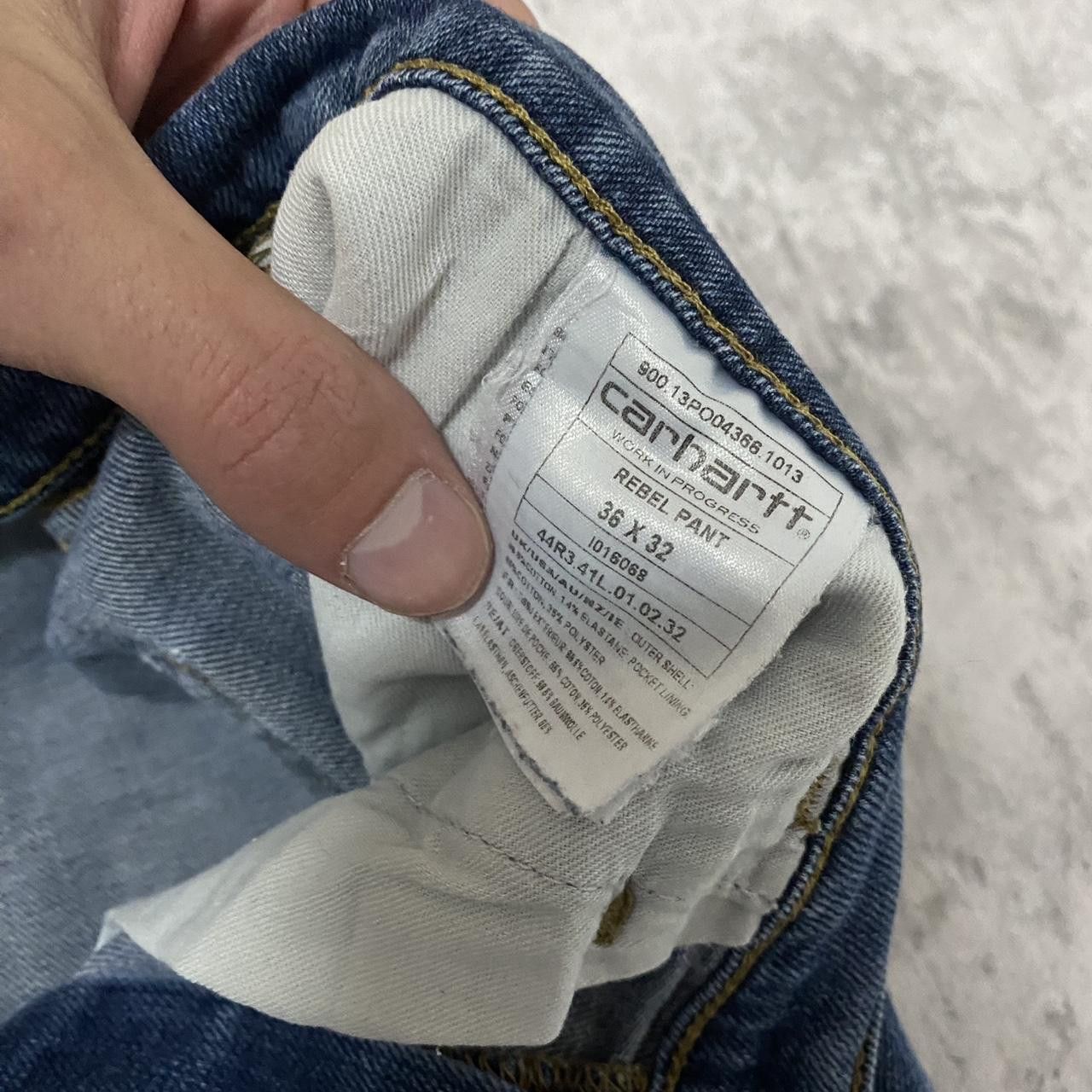 Levi's Carhartt Rebel Slim Fit straight leg jeans Size US 36 / EU 52 - 5 Thumbnail