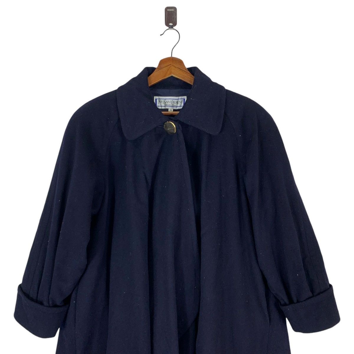 Yves Saint Laurent VINTAGE YVES SAINT LAURENT DIFFUSION FEMMES CLOAK JACKET Size M / US 6-8 / IT 42-44 - 4 Thumbnail
