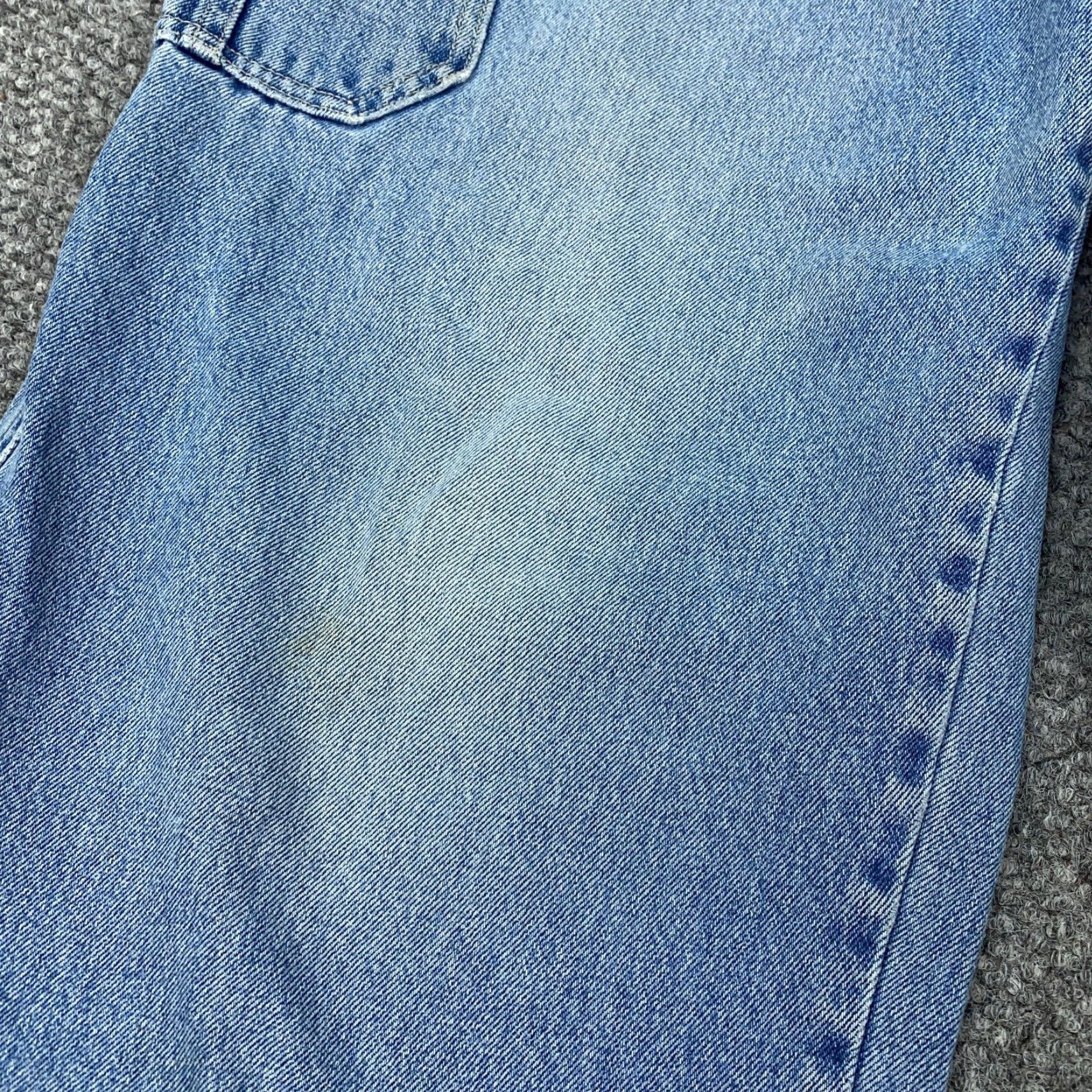 Kenneth Cole VINTAGE Kenneth Cole Cargo Jeans Men 34x29 Distressed Baggy Skate 90s Grunge Denim Size US 32 / EU 48 - 5 Thumbnail