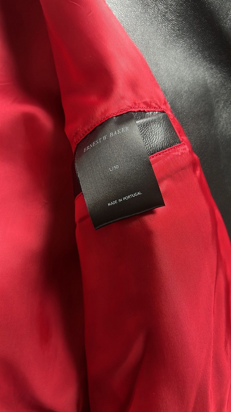 Ernest W. Baker Ernest W. Baker Perfecto Leather Jacket Size US L / EU 52-54 / 3 - 9 Thumbnail