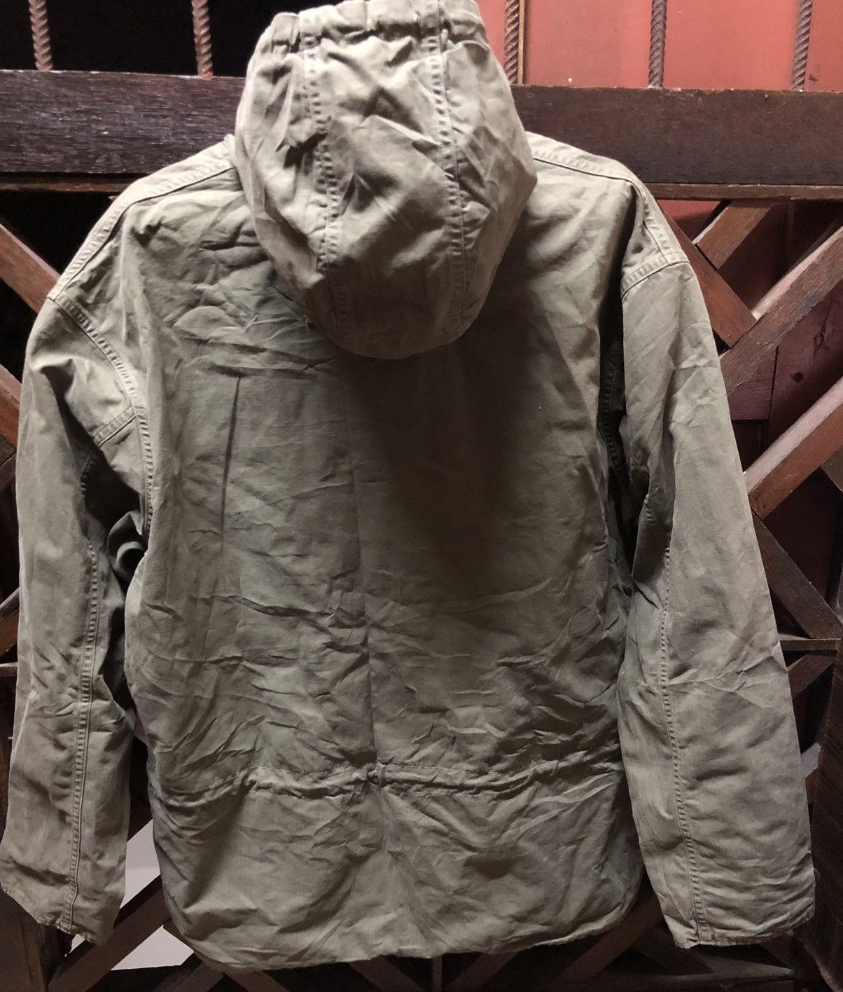 Kapital Seilin🇯🇵 Anorak Parka Reversible Army Kapital Size US M / EU 48-50 / 2 - 9 Thumbnail