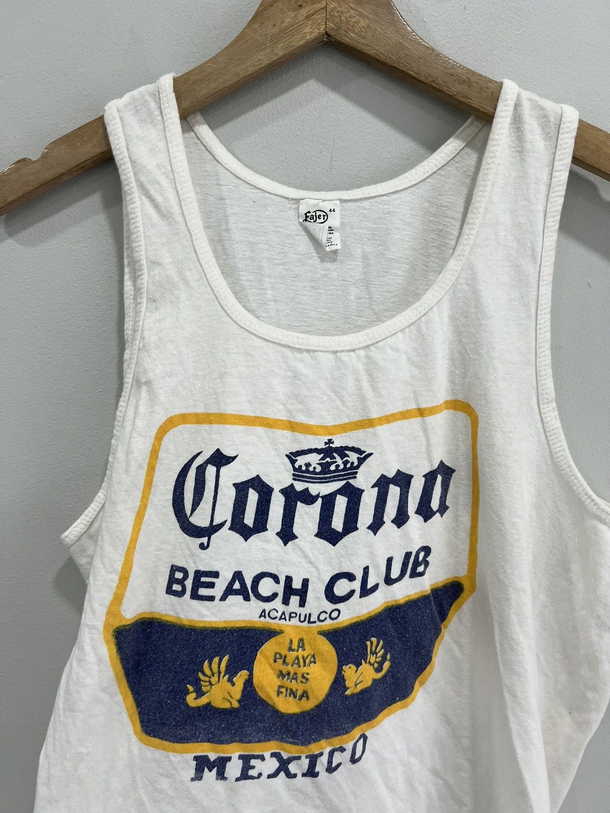 Vintage Vintage Corona Beer Tank Too Shirt sleeveless bud budwesier Size US L / EU 52-54 / 3 - 2 Thumbnail