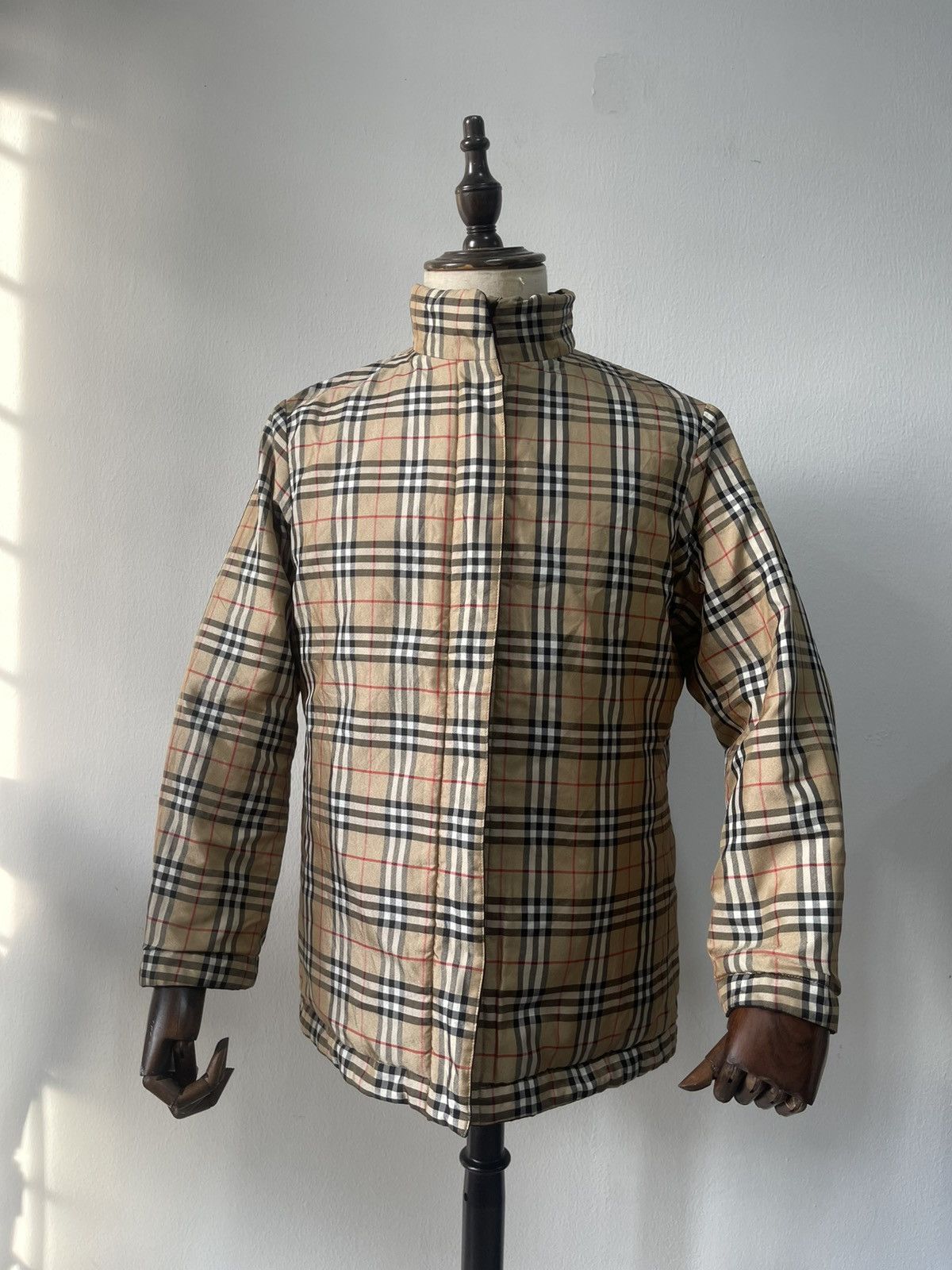 Burberry Burberry Nova Check Reversible Jacket c1 Size US L / EU 52-54 / 3 - 1 Thumbnail
