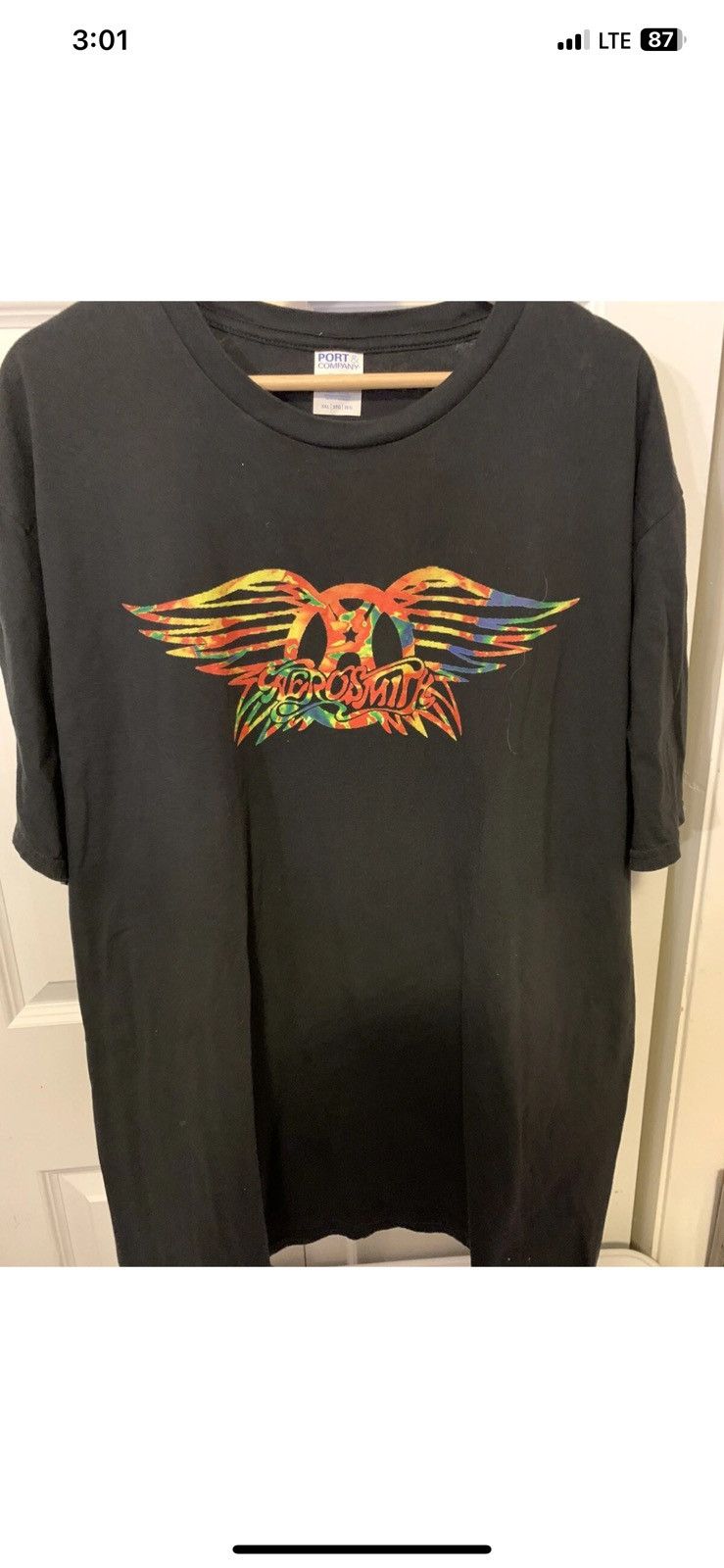 Other Aerosmith mens sz 3XL black t shirt Size US XXL / EU 58 / 5 - 5 Thumbnail
