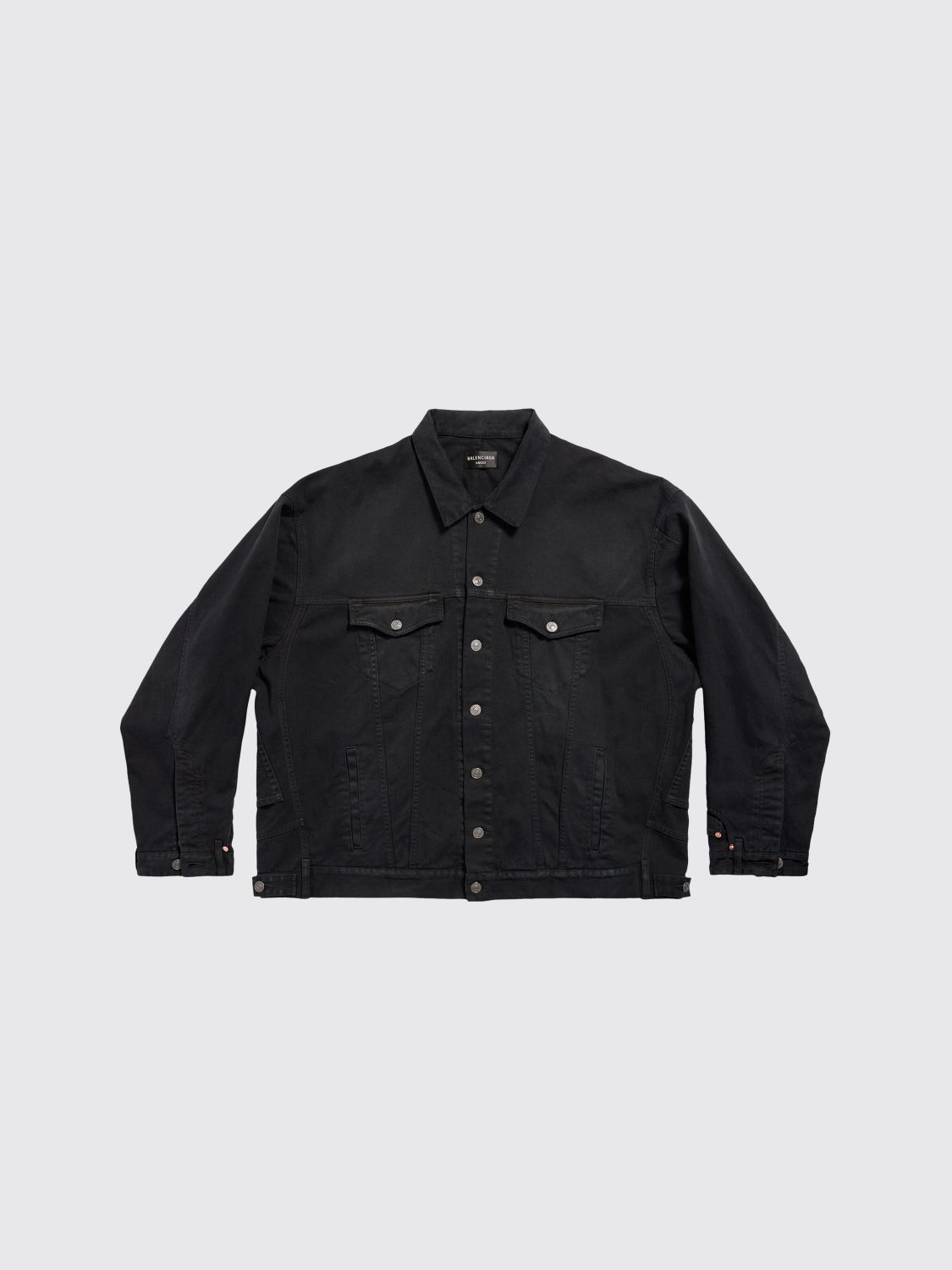 image of Balenciaga Jacket Men Black (Size Medium)
