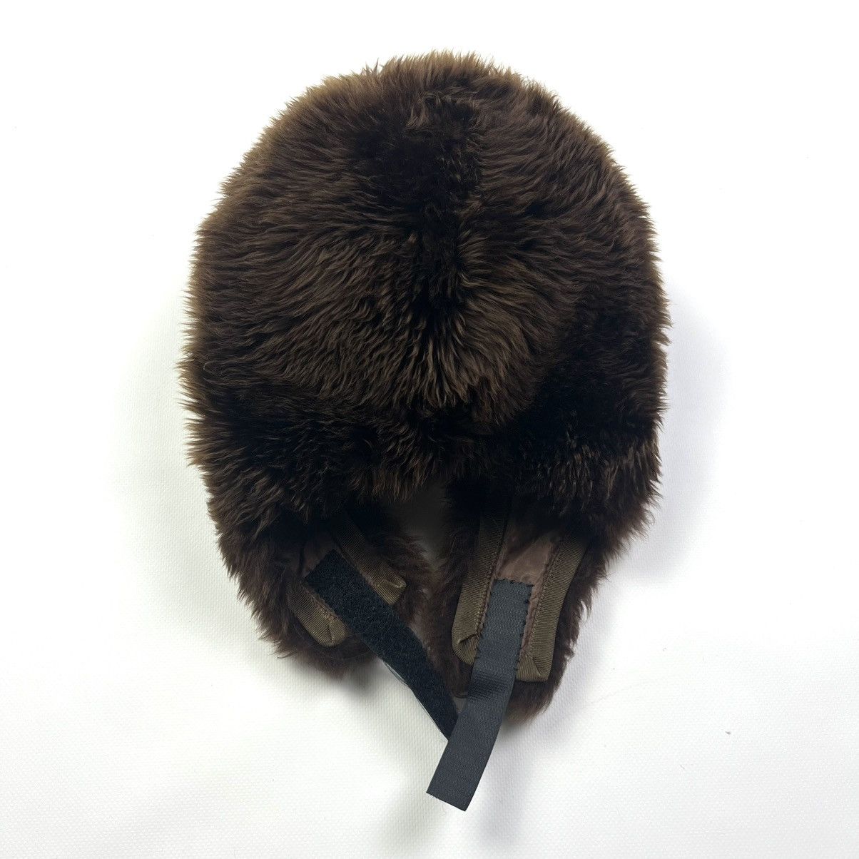 Hysteric Glamour 🐻 Y2K Faux Fur Ushanka Vintage Fuzzy Warm Trapper Hat Size ONE SIZE - 4 Thumbnail