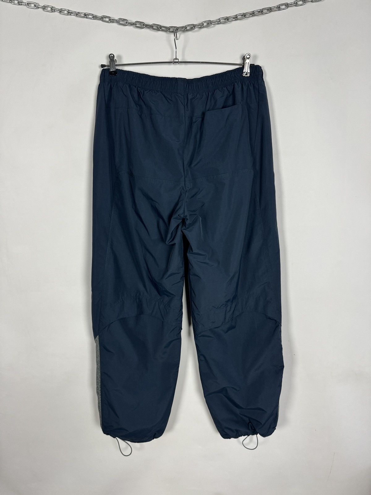 Nike Nike Vintage Track Pants Navy Blue Drawstring Cuffs Y2K XXL Size US 40 / EU 56 - 12 Thumbnail