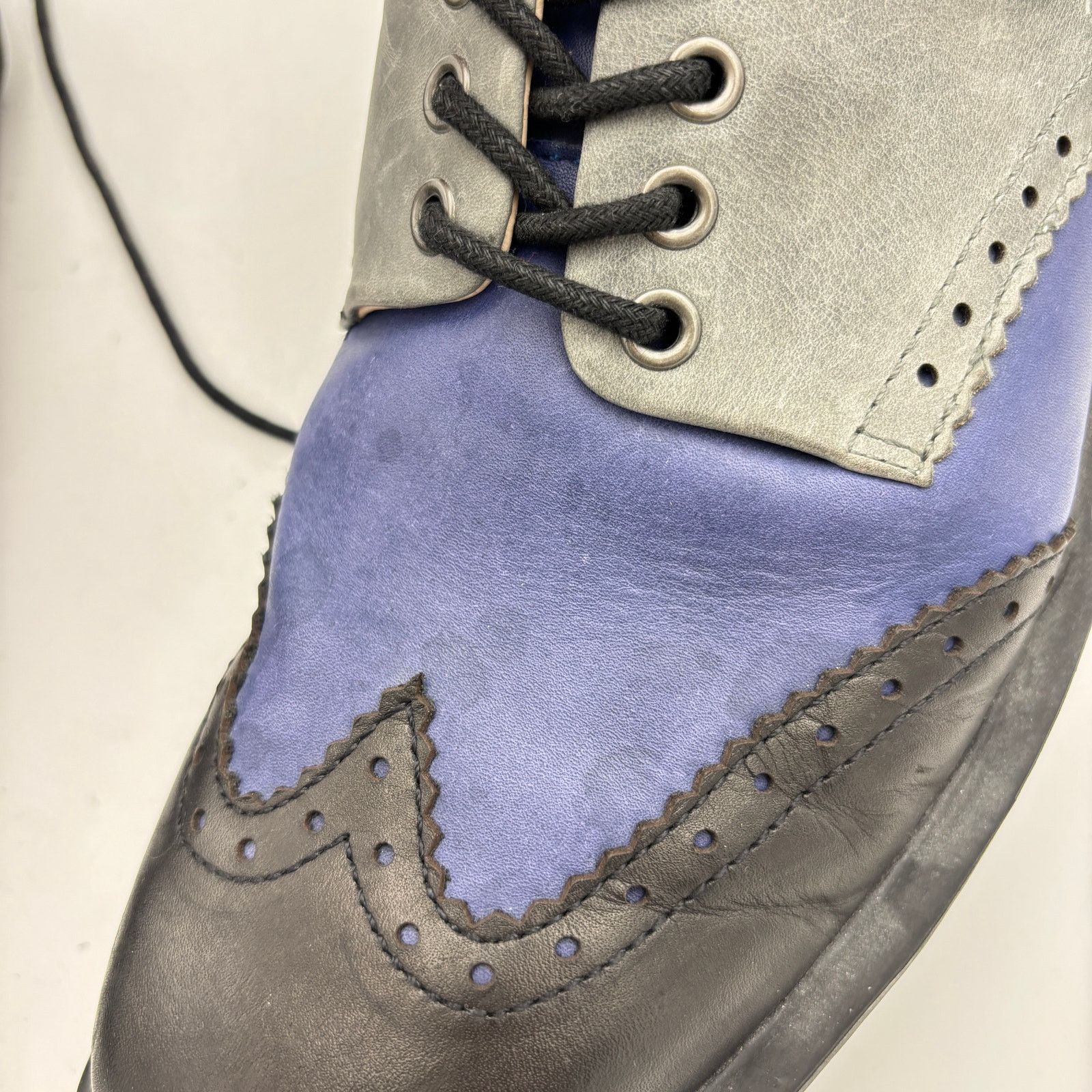 John Fluevog John Fluevog Future Angel Charles Contrast Wingtip Oxford 12 Size US 12 / EU 45 - 14 Thumbnail