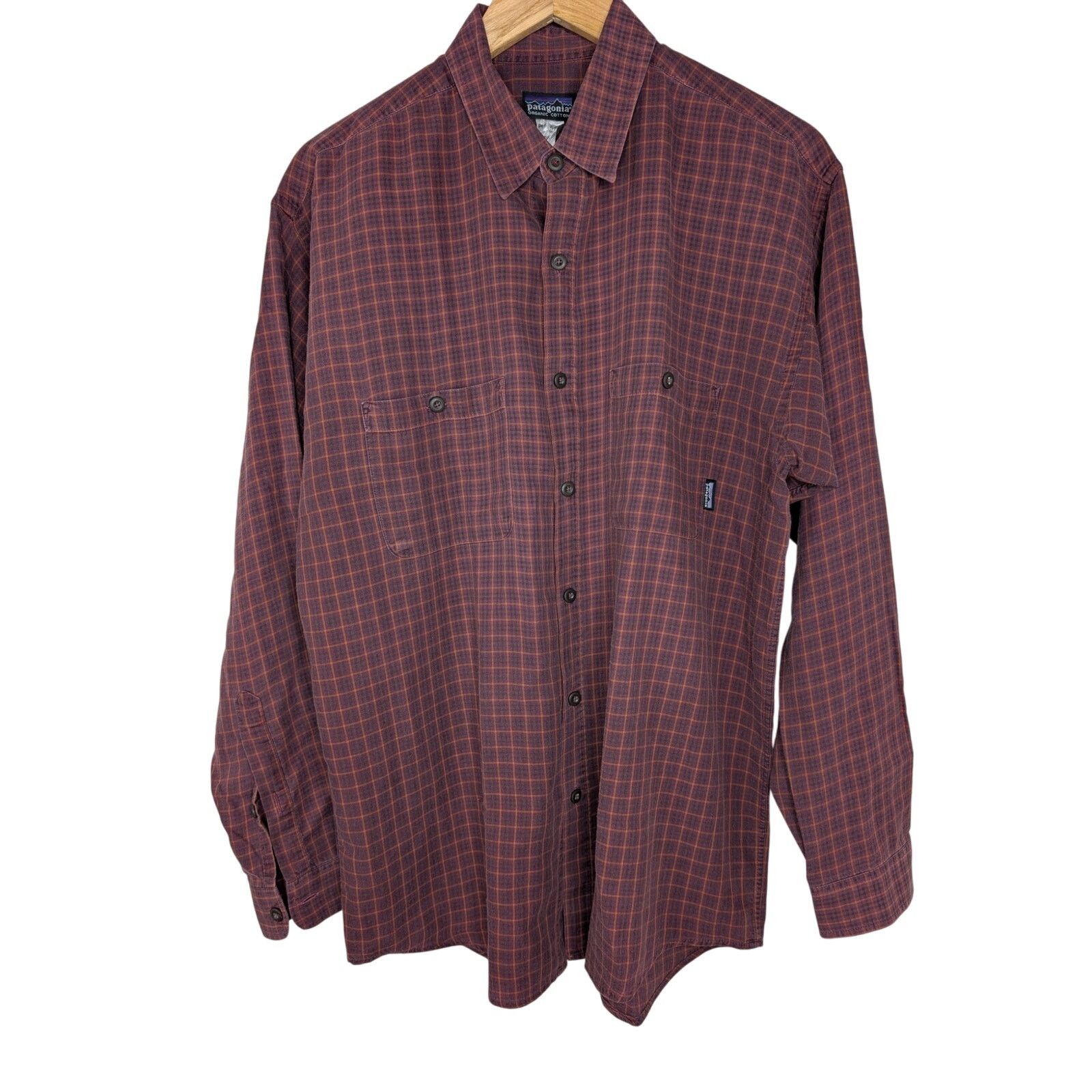 Patagonia Patagonia Men's Organic Cotton Long Sleeve Plaid Button Down Size US M / EU 48-50 / 2 - 5 Thumbnail